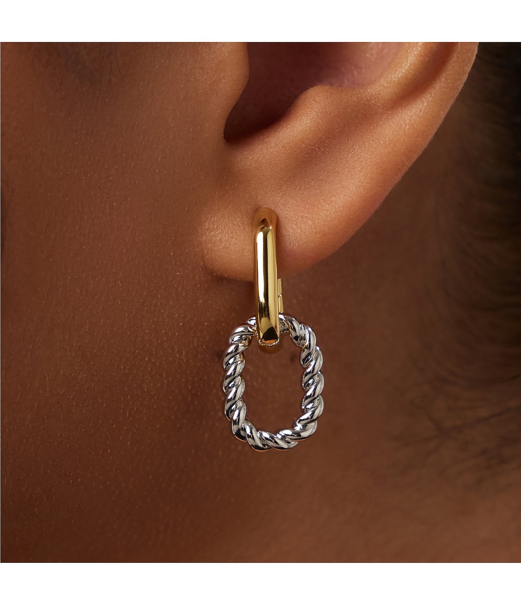Ana Luisa Ash Double Hoop Earrings