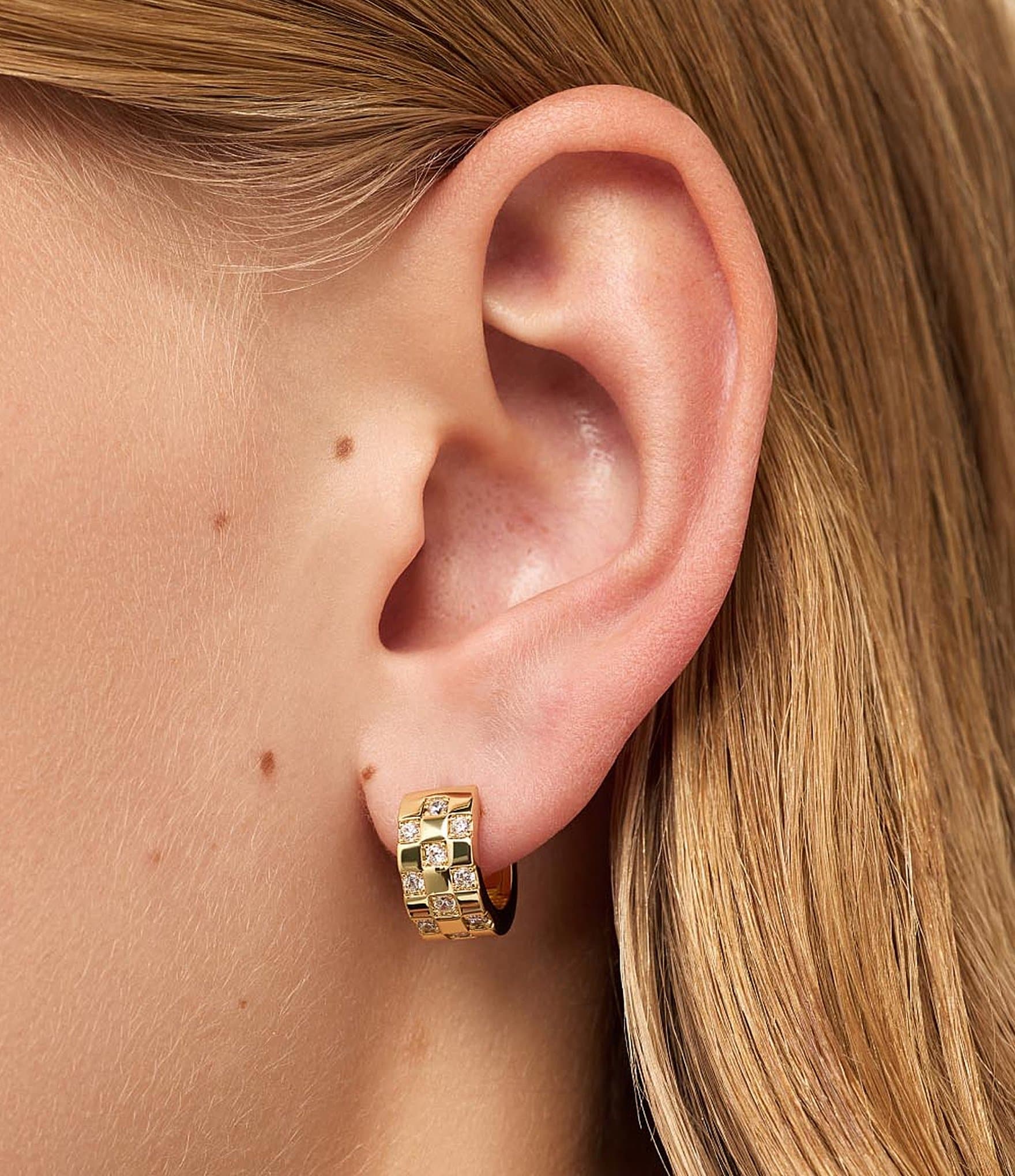 Ana Luisa Eden Small Hoop Earrings