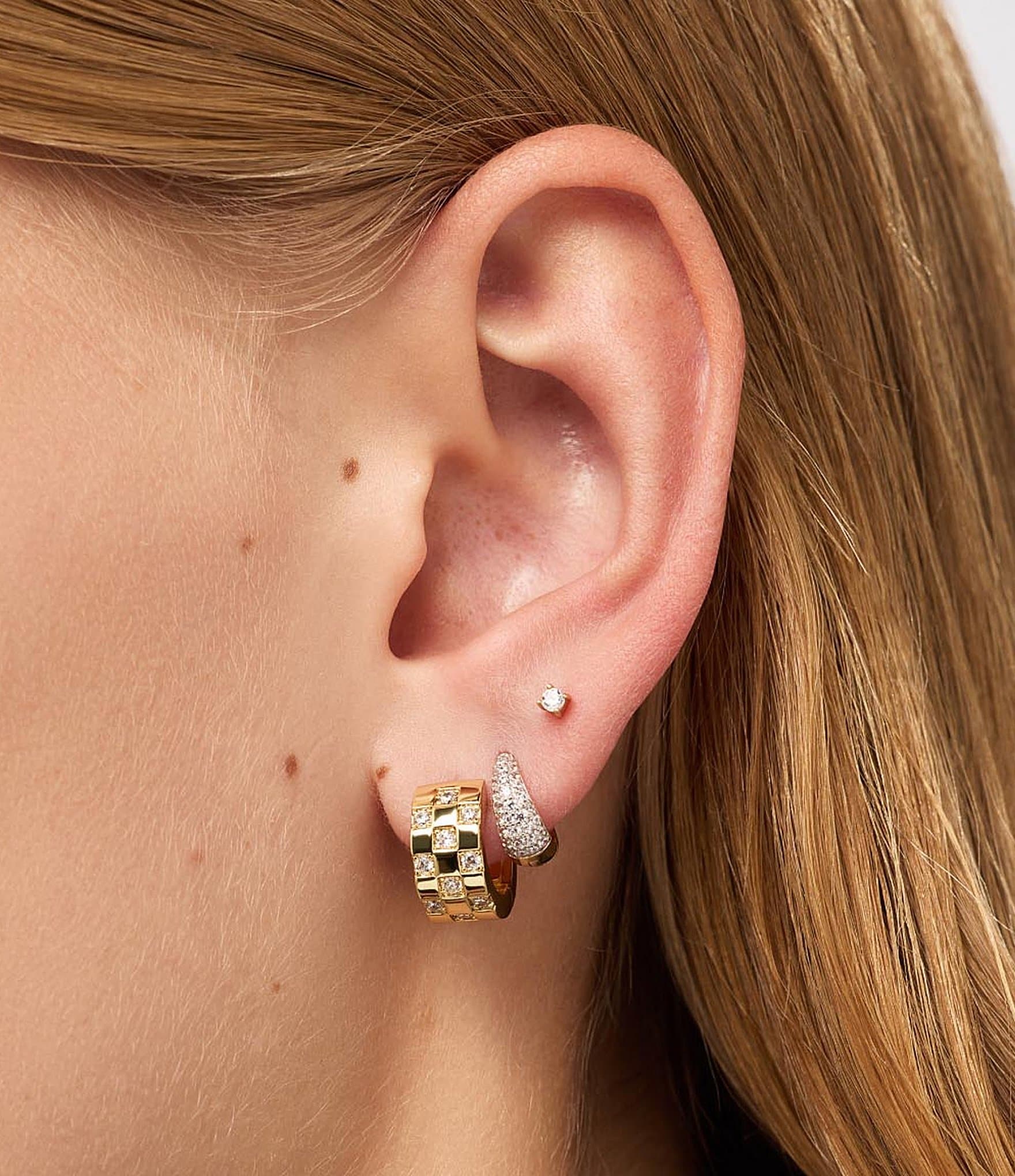 Ana Luisa Eden Small Hoop Earrings