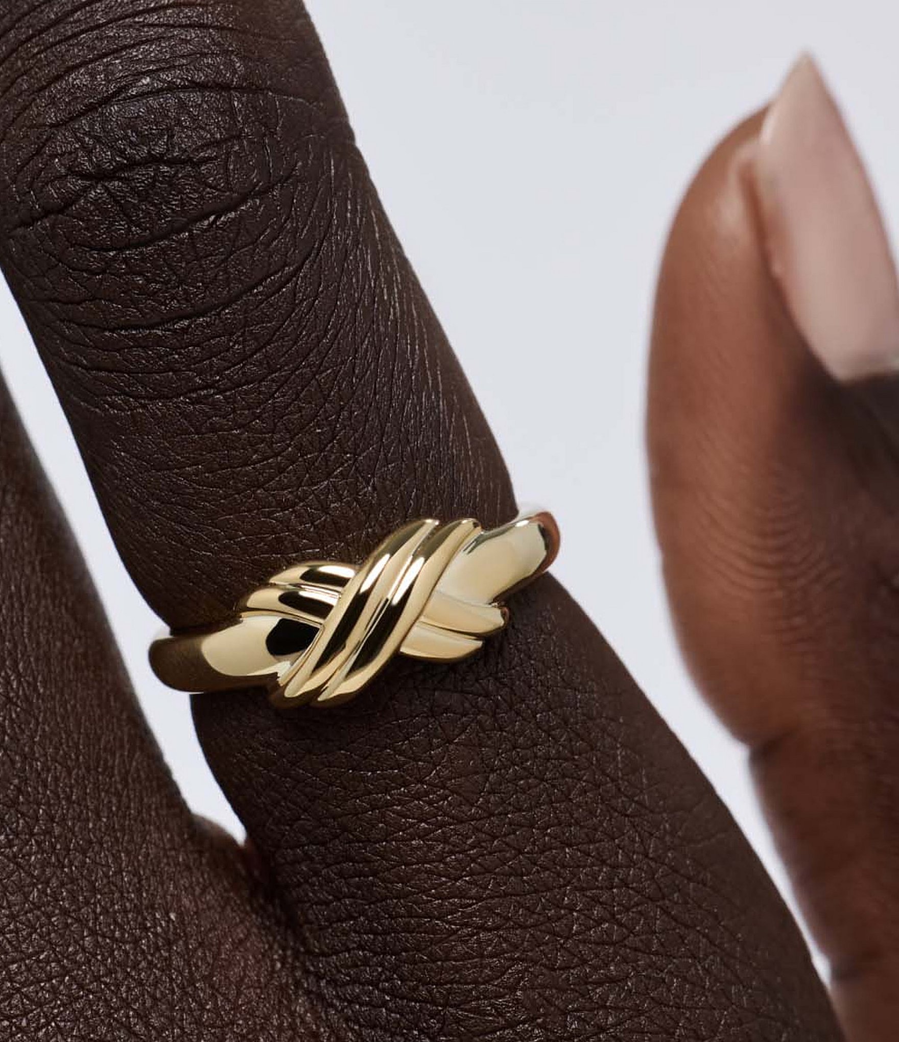 Ana Luisa Harper Knot Band Ring