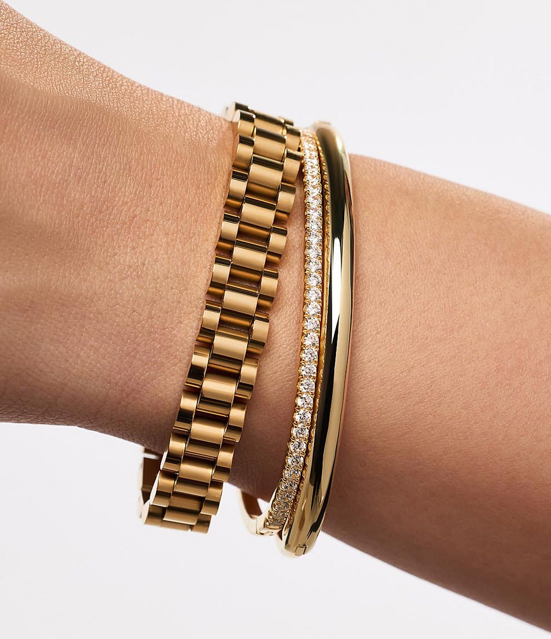 Ana Luisa Ora Watch Strap Link Line Bracelet