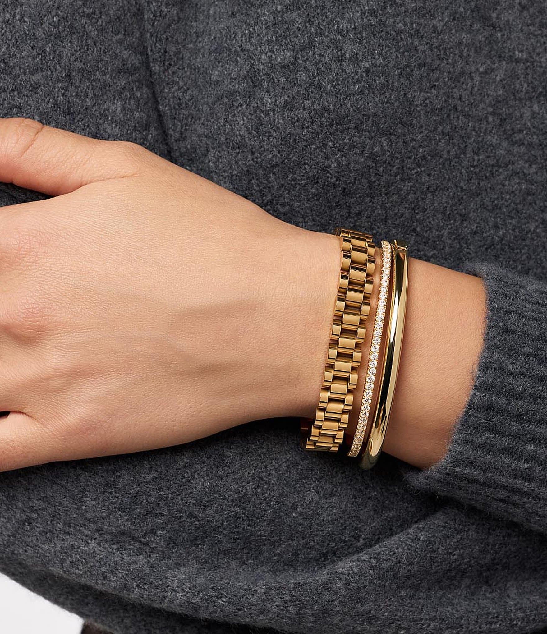 Ana Luisa Ora Watch Strap Link Line Bracelet