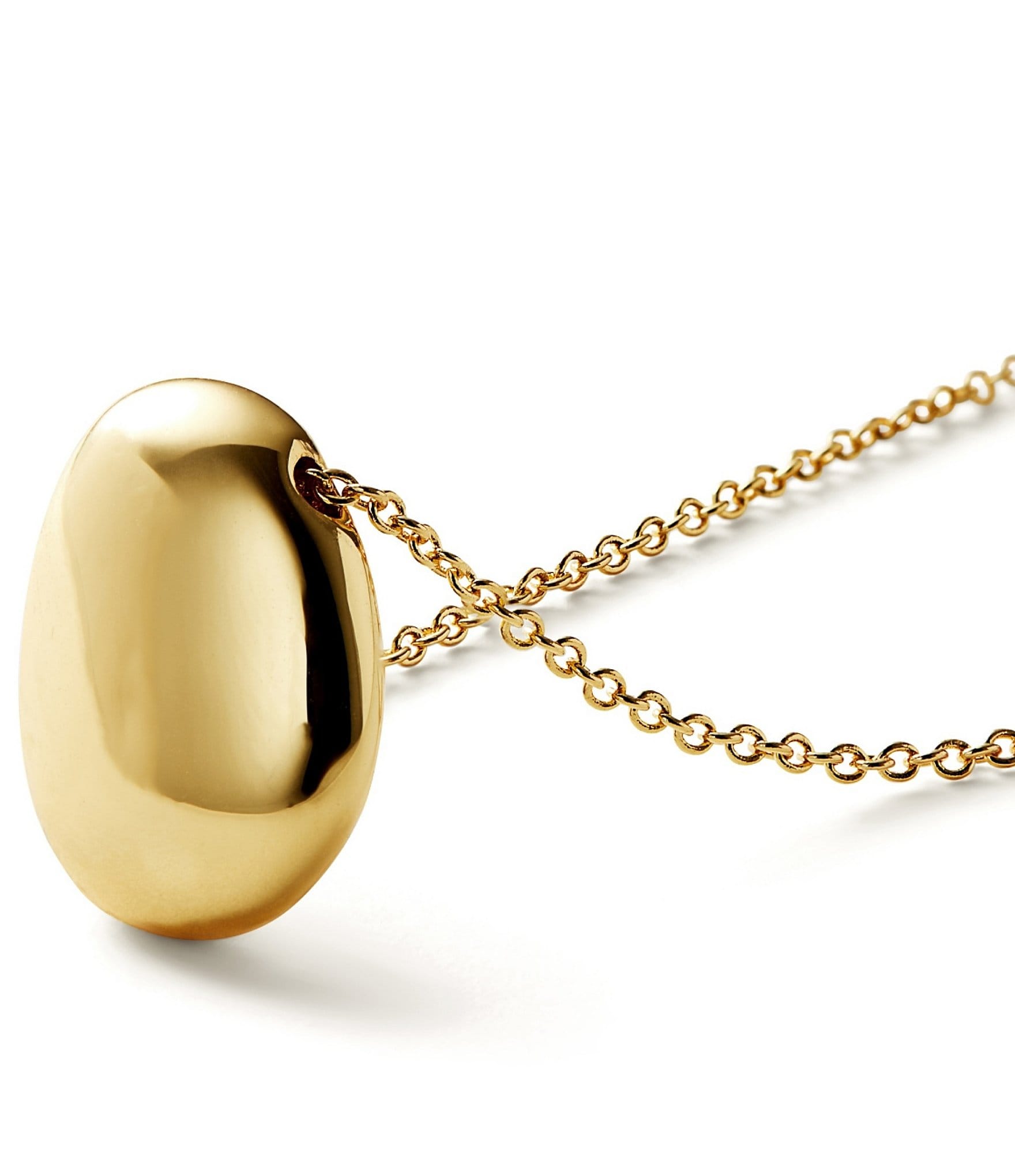 Ana Luisa Pebble Mini Short Pendant Necklace