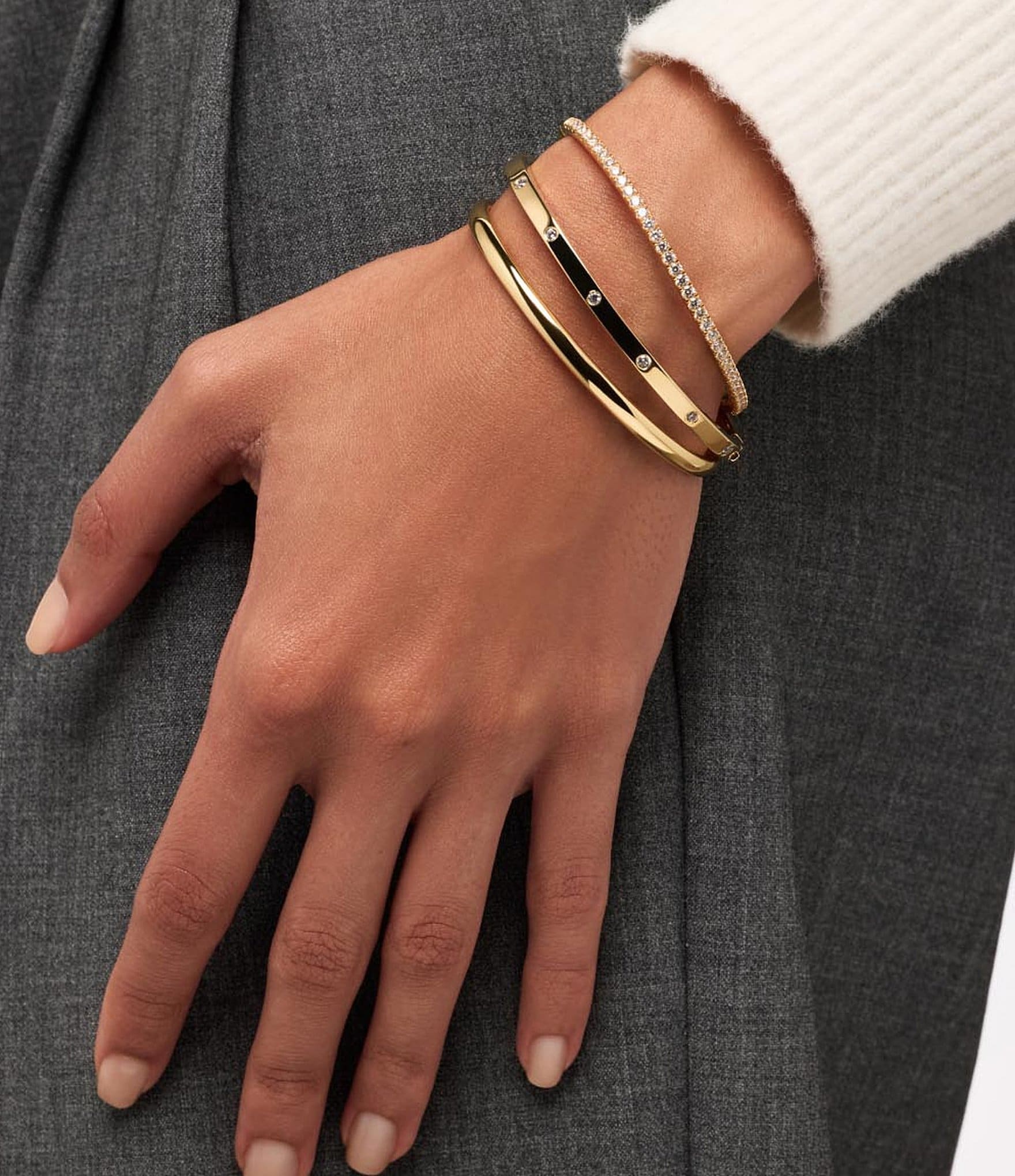 Ana Luisa Selena Bangle Bracelet