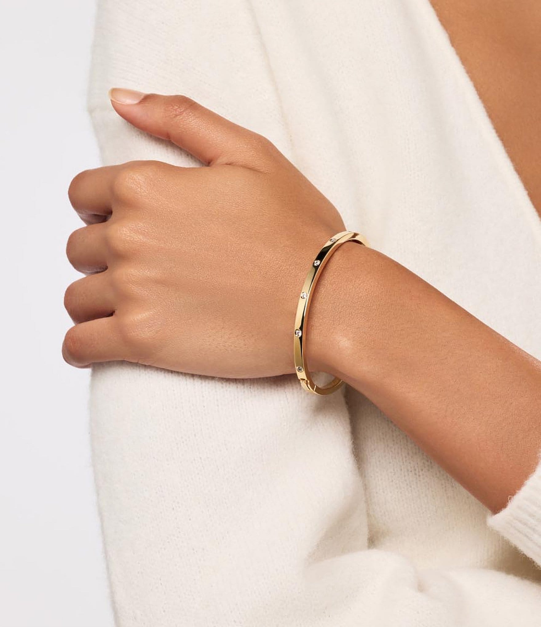 Ana Luisa Selena Bangle Bracelet