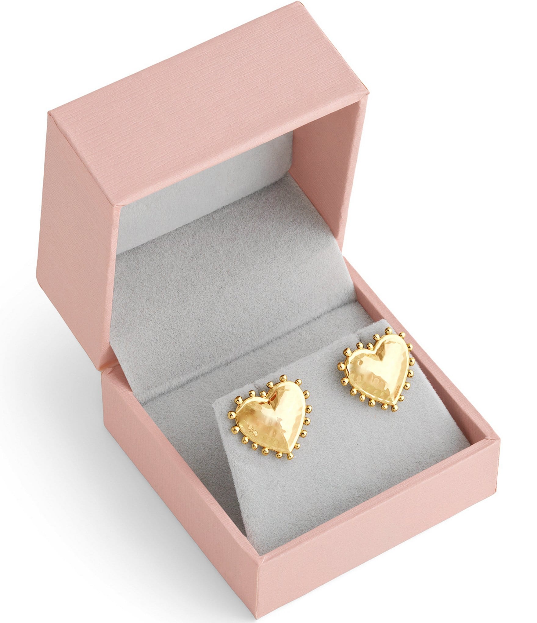 Anabel Aram Heart Stud Earrings