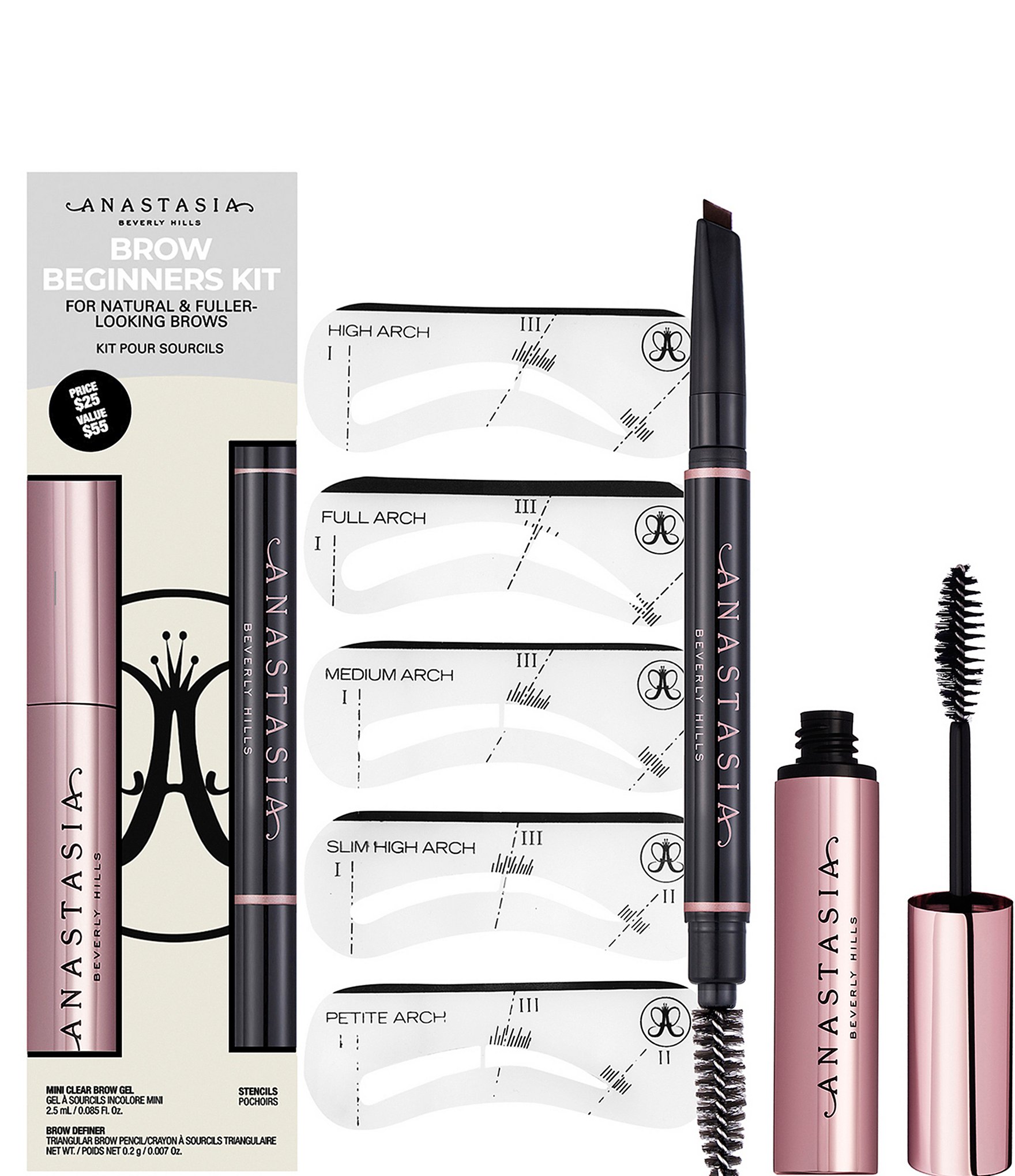 Anastasia Beverly Hills Ebony Brow Beginners Kit