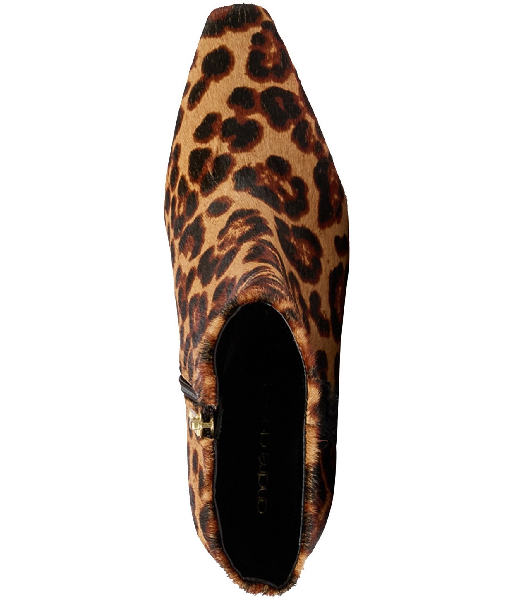 Andre Assous Amerie Leopard Print Hair Calf Booties
