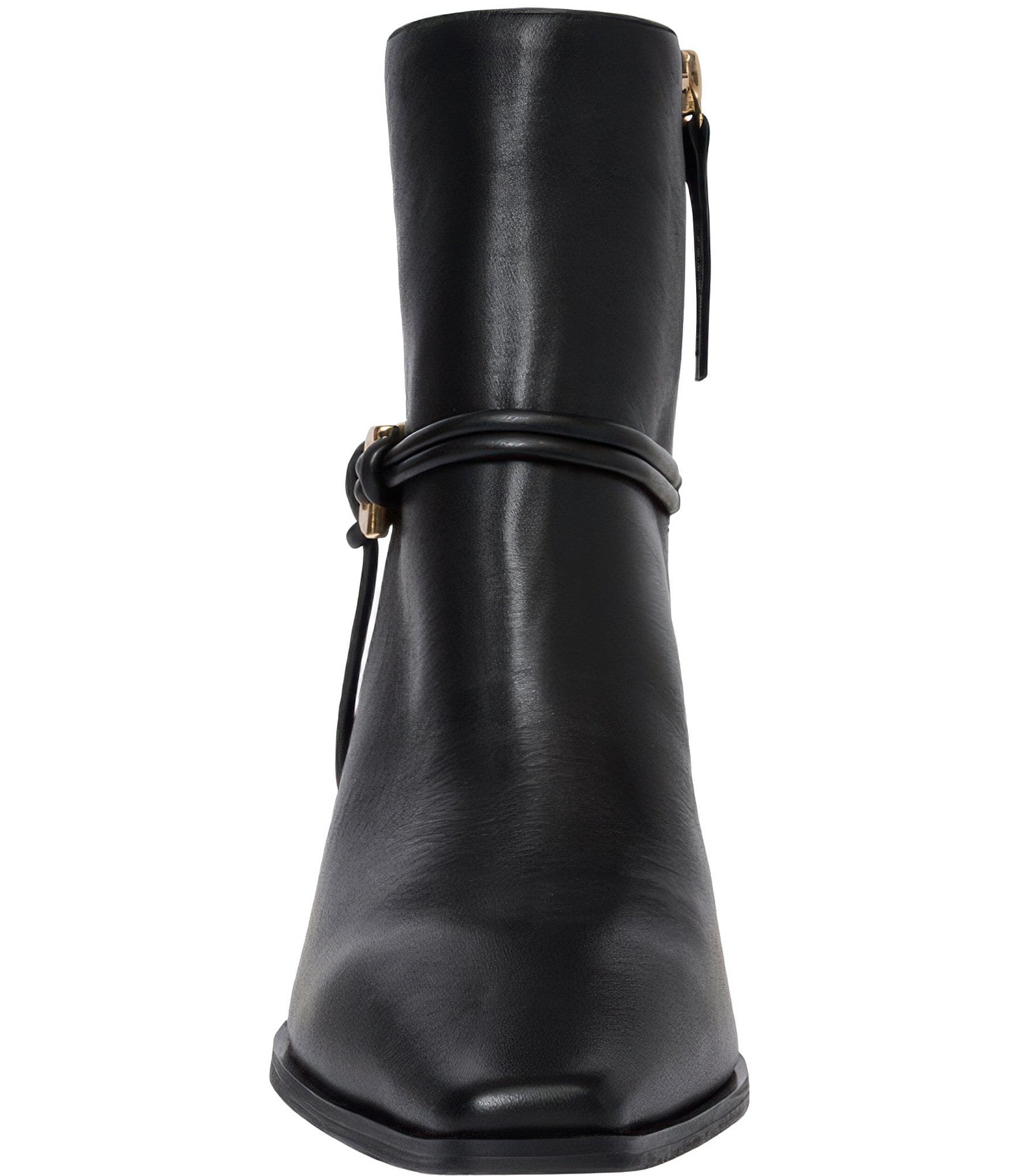 Andre Assous Arya Leather Bit Harness Booties