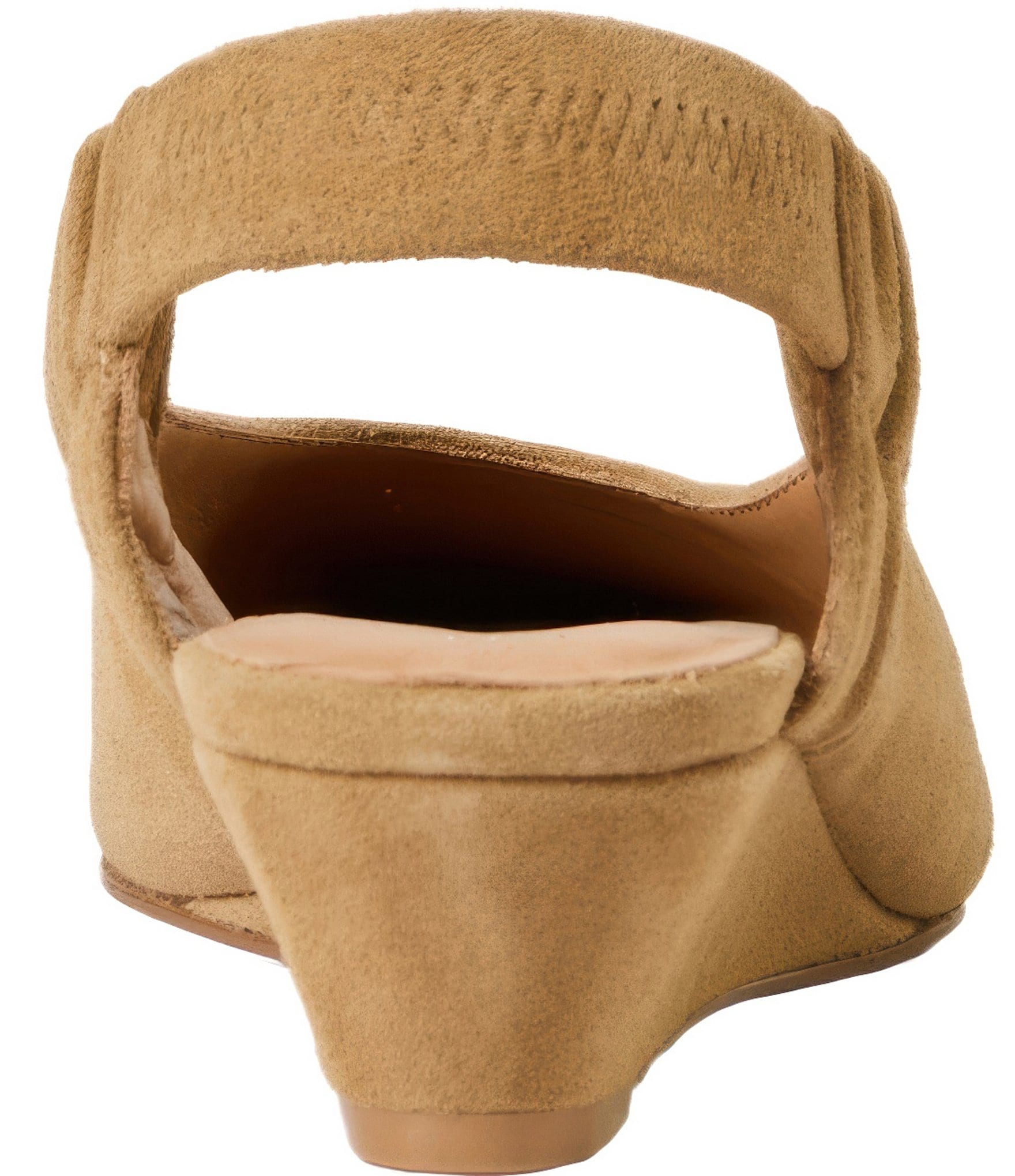 Andre Assous Odeya Suede Slingback Wedge Pumps
