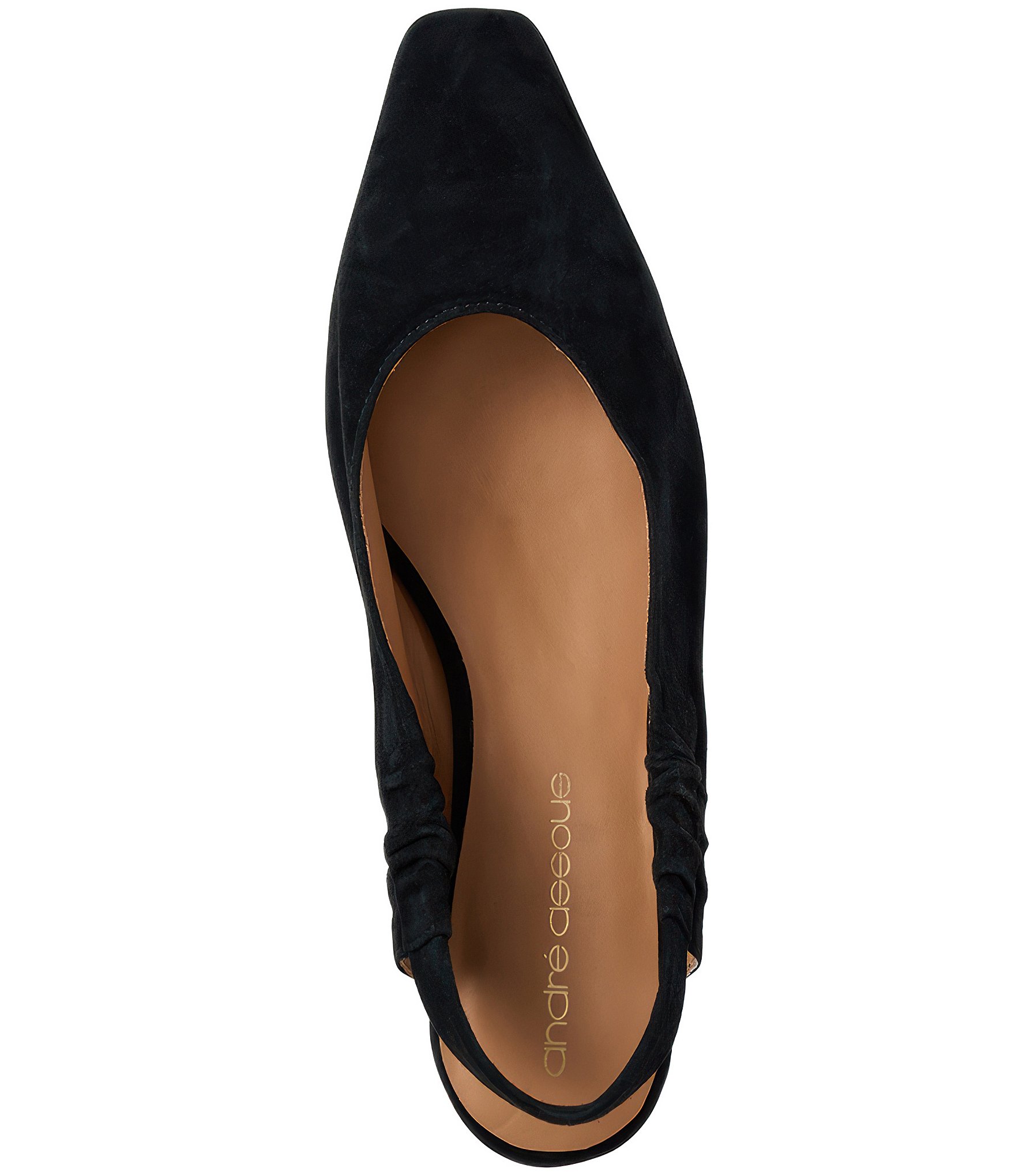 Andre Assous Odeya Suede Slingback Wedge Pumps