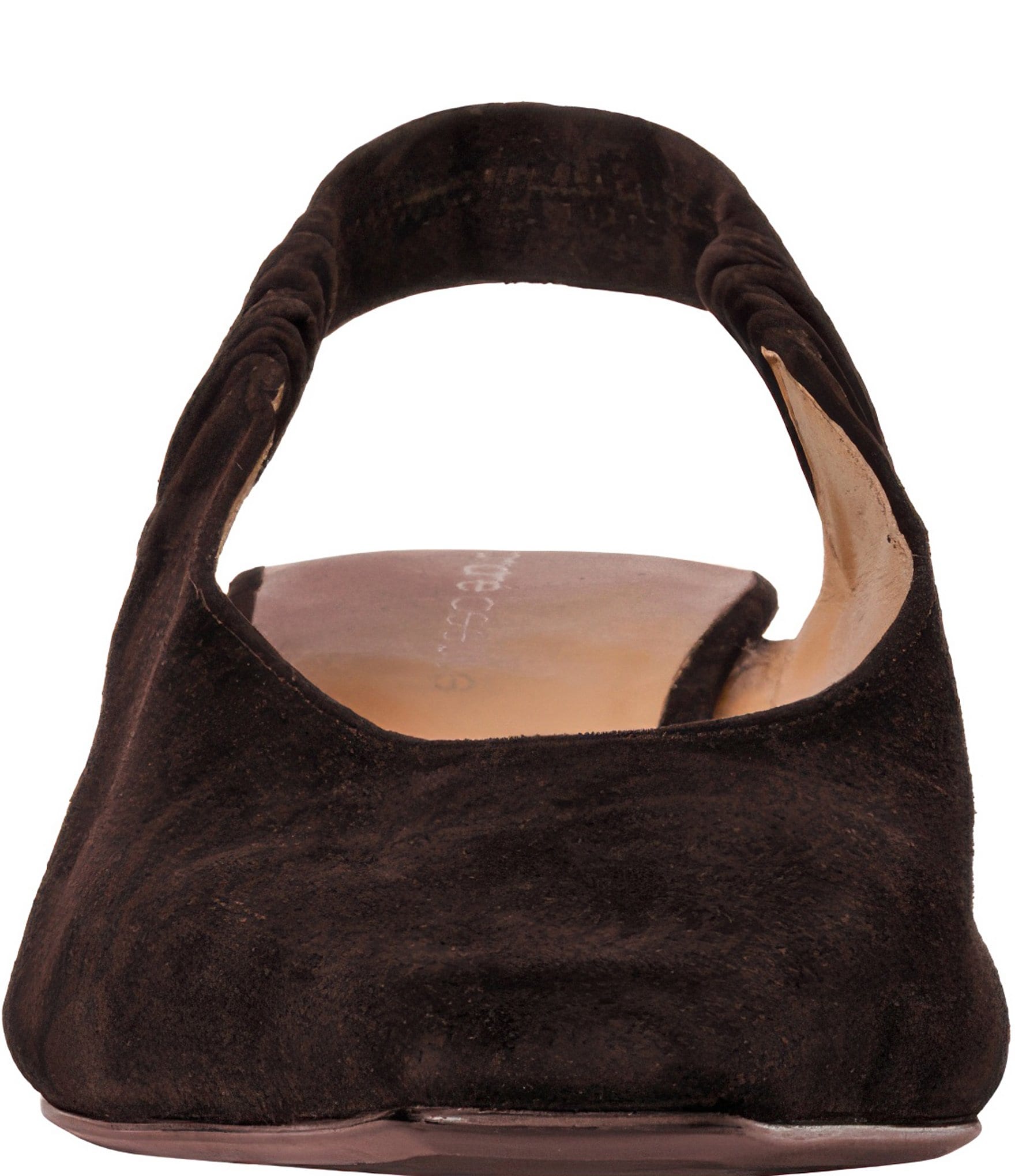 Andre Assous Odeya Suede Slingback Wedge Pumps