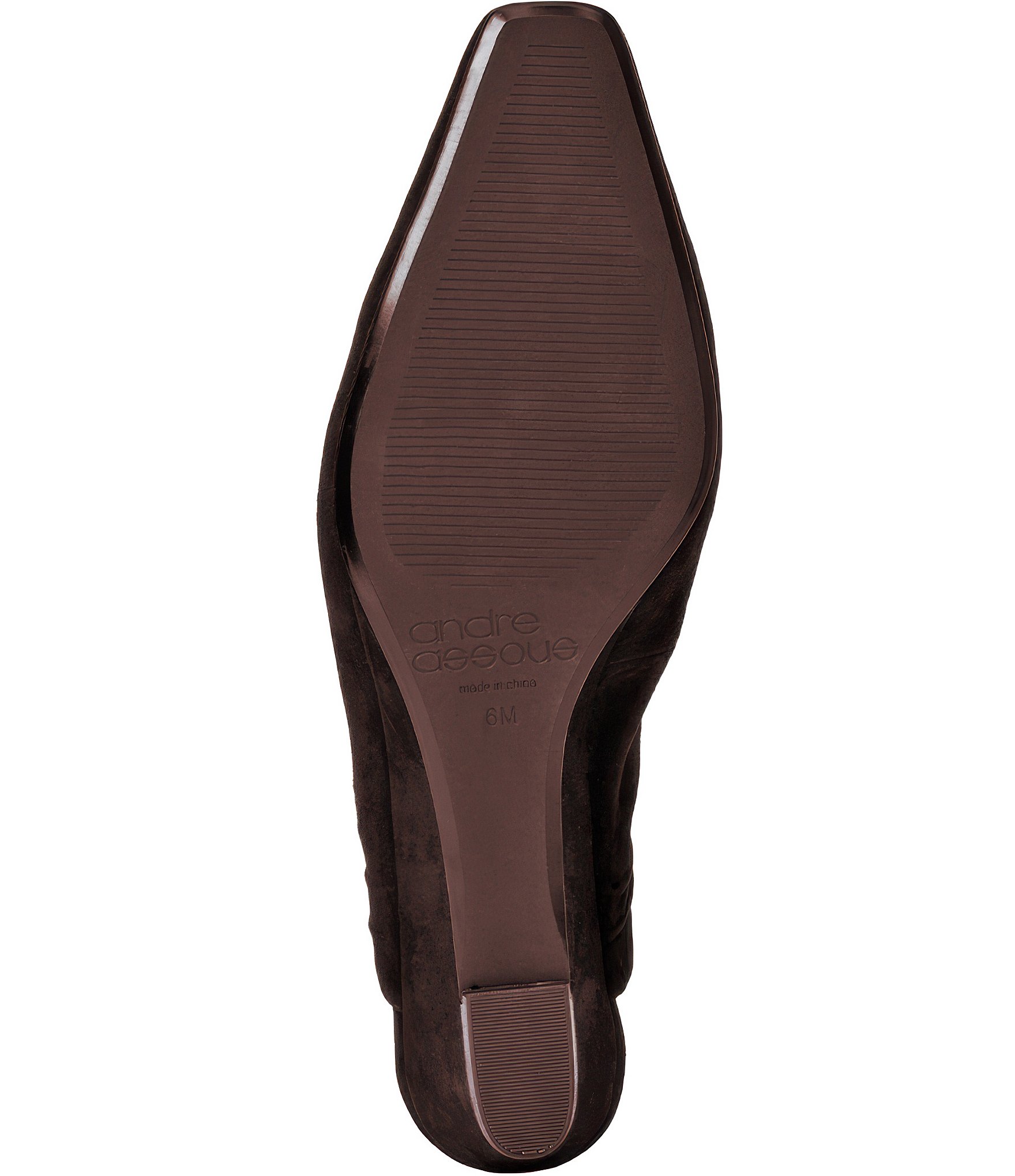 Andre Assous Odeya Suede Slingback Wedge Pumps