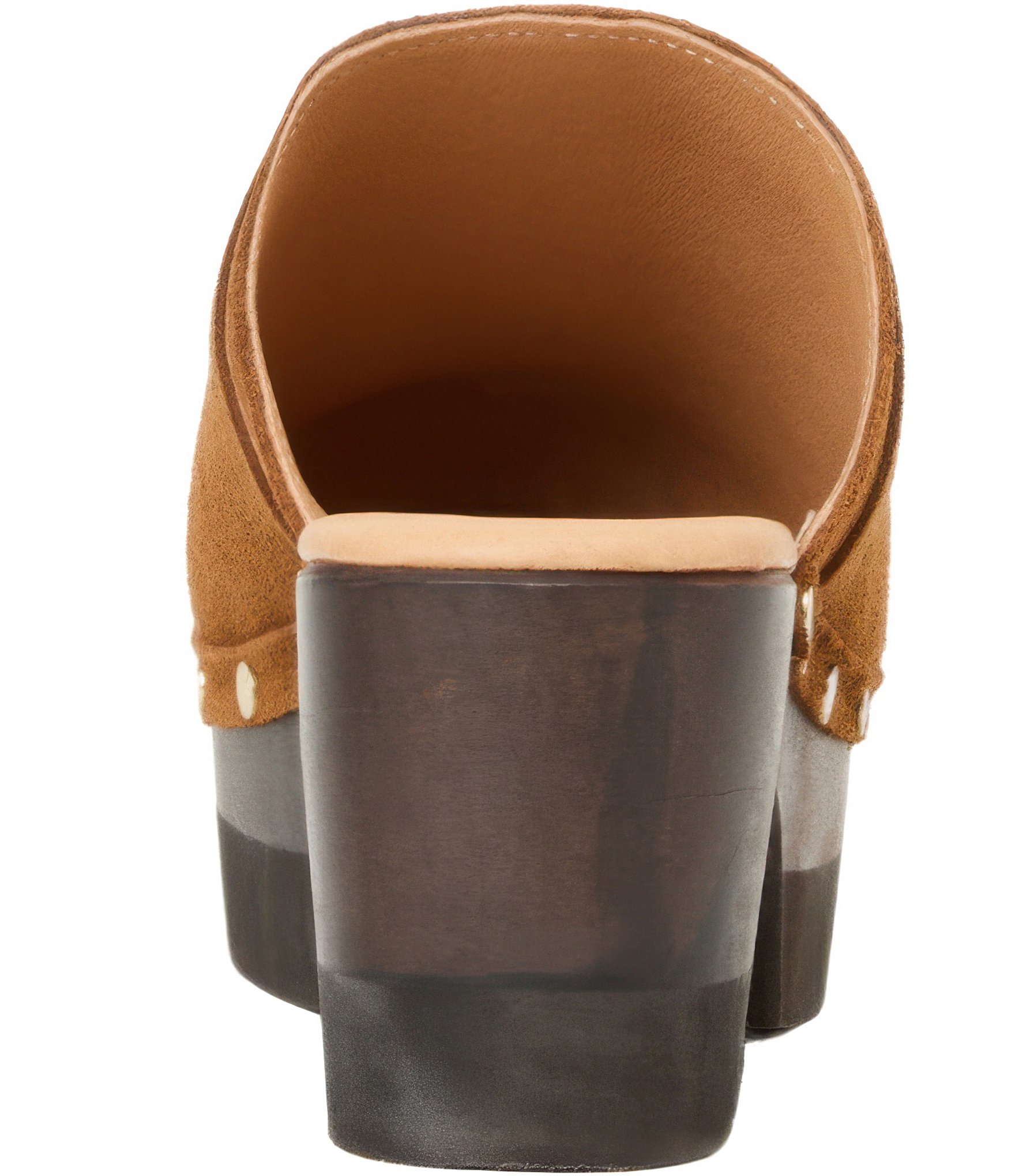 Andre Assous Olivia Suede Studded Clogs