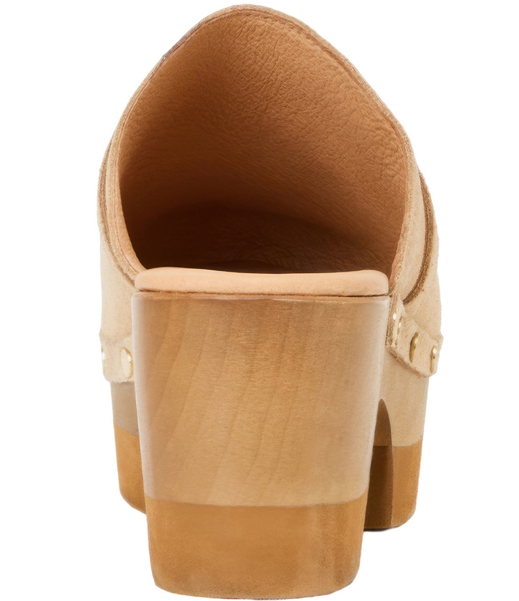 Andre Assous Olivia Suede Studded Clogs