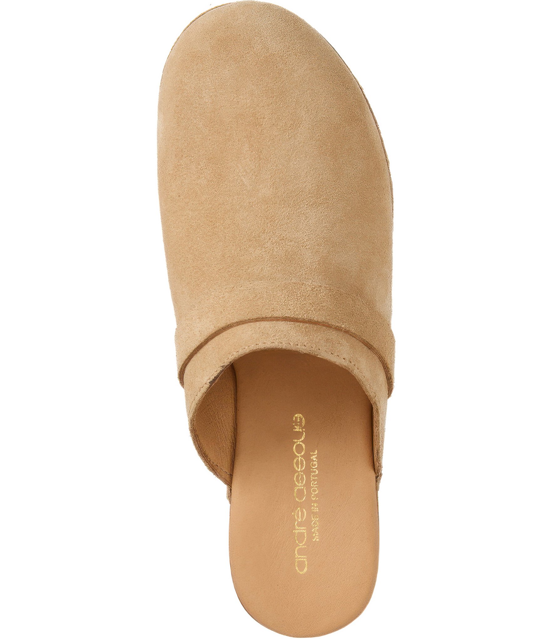 Andre Assous Olivia Suede Studded Clogs