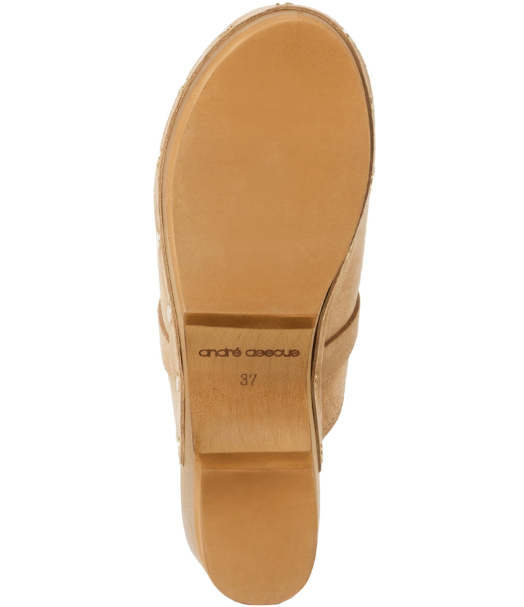 Andre Assous Olivia Suede Studded Clogs