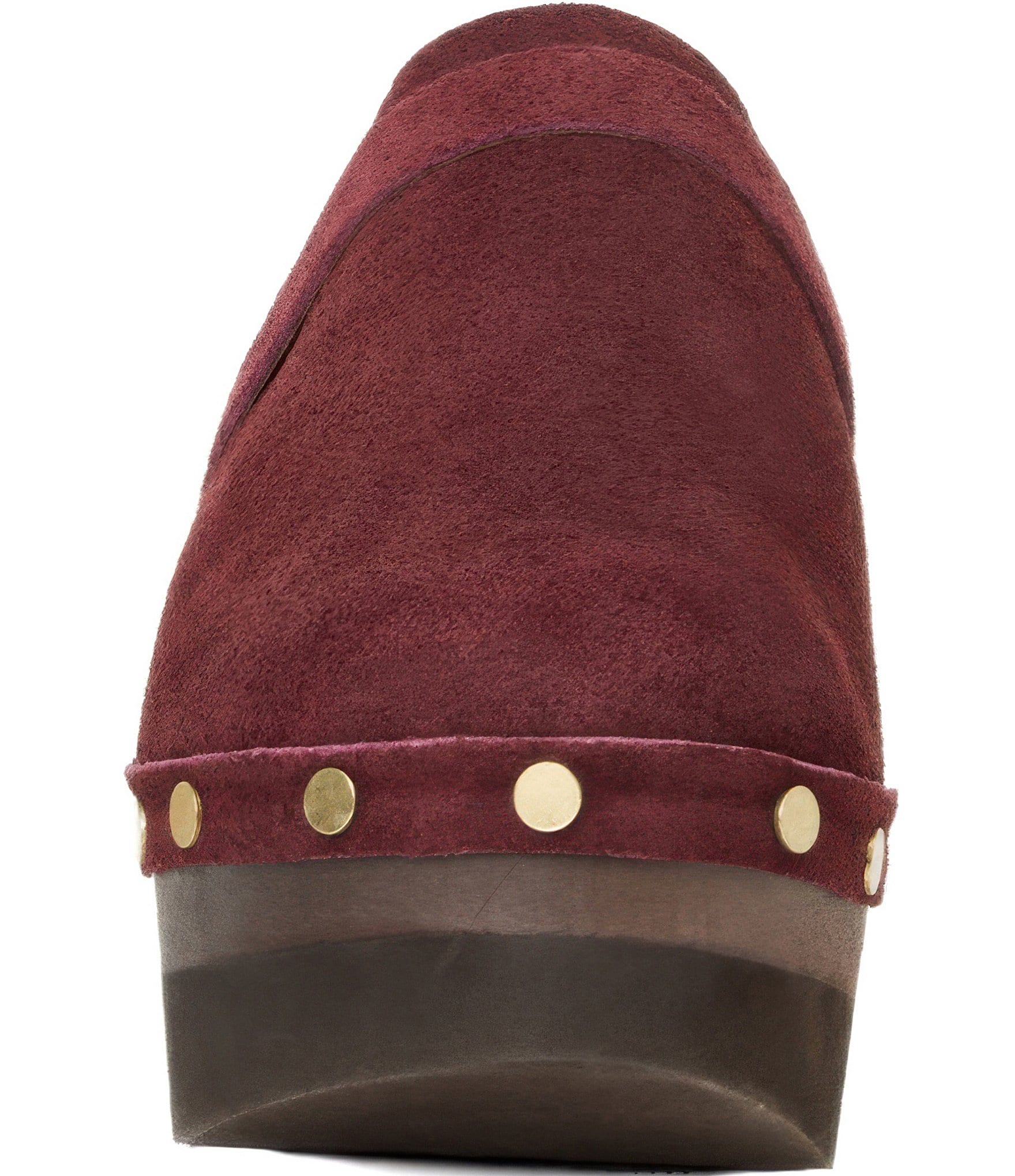 Andre Assous Olivia Suede Studded Clogs