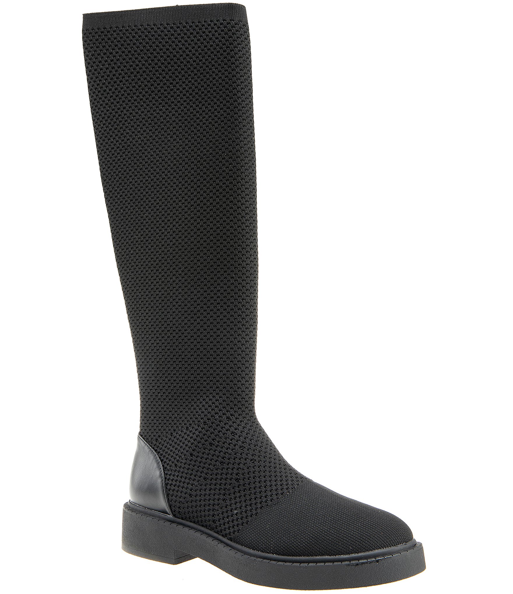 Andre Assous Viv Stretch Fly Knit Tall Boots