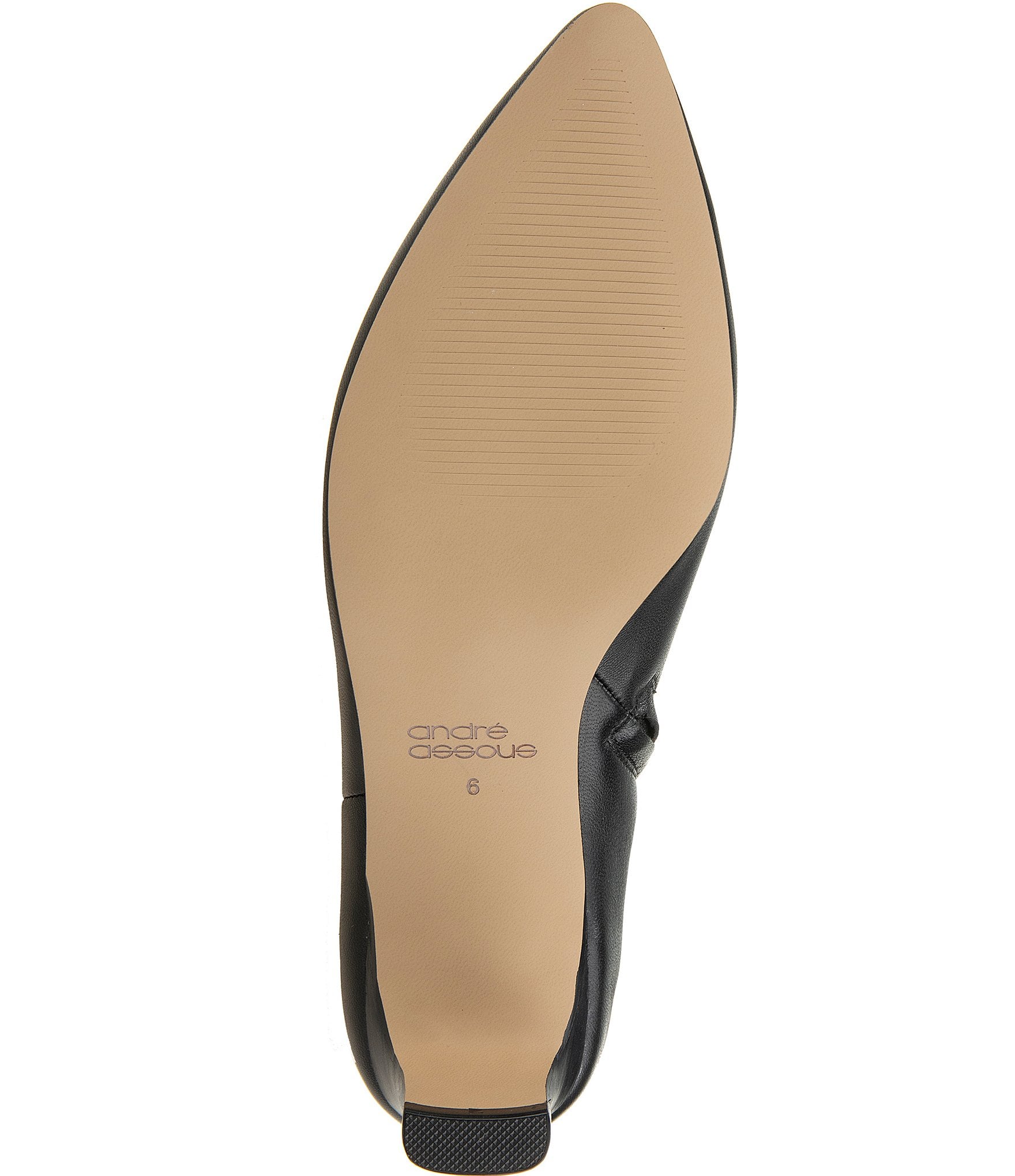 Andre Assous Walma Leather Pointed Toe Tall Boots