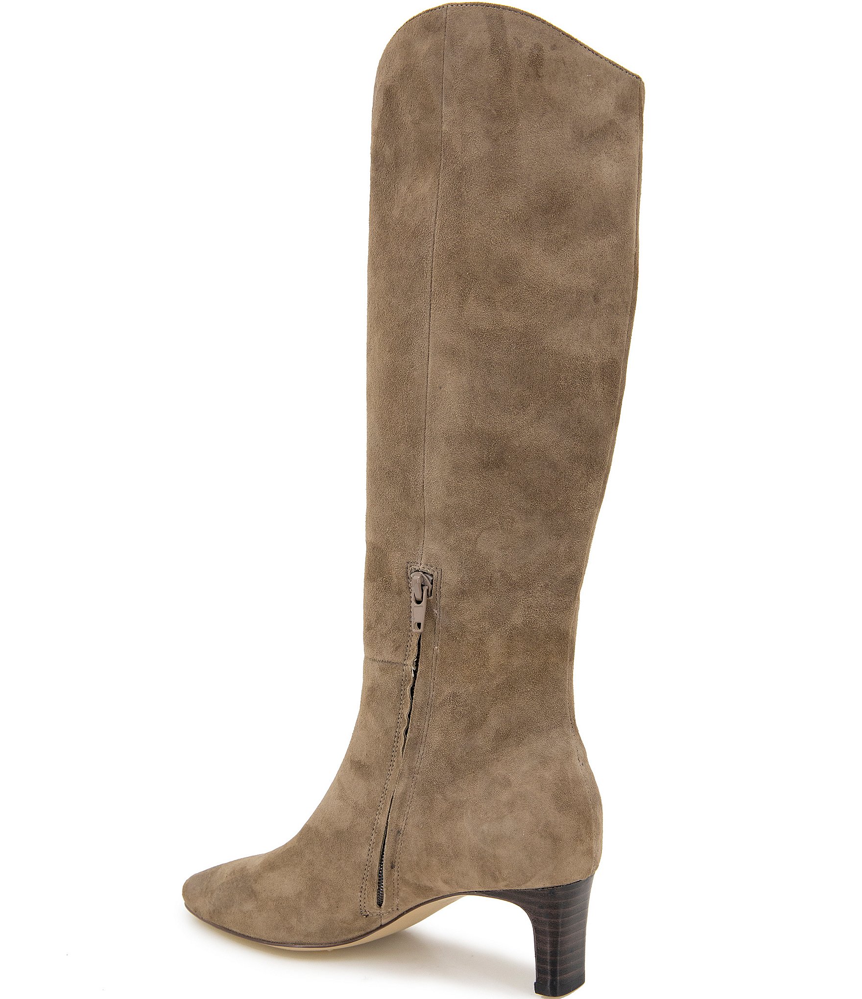 Andre Assous Walma Suede Pointed Toe Tall Boots