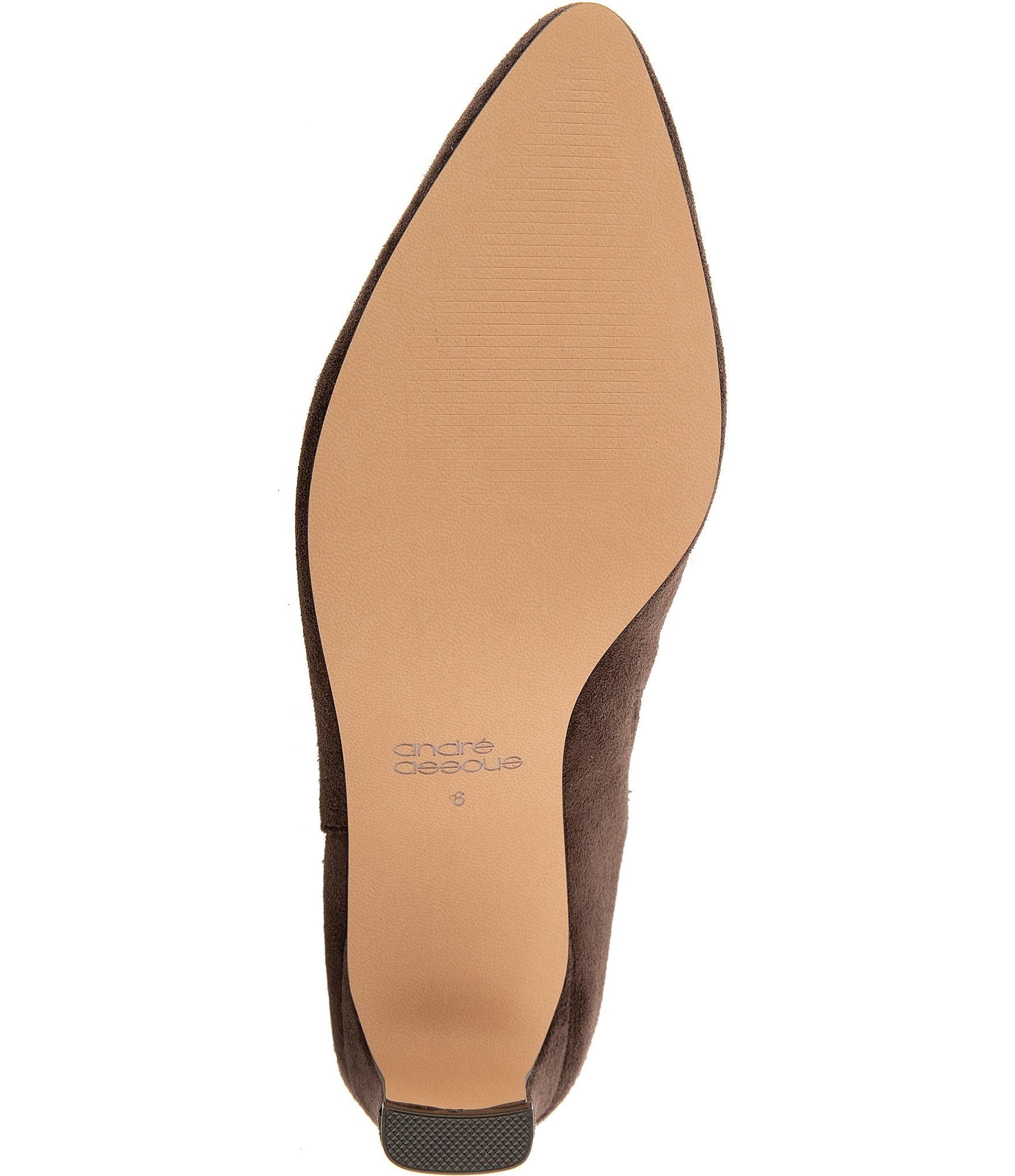 Andre Assous Willow Suede and Leather Dress Mules
