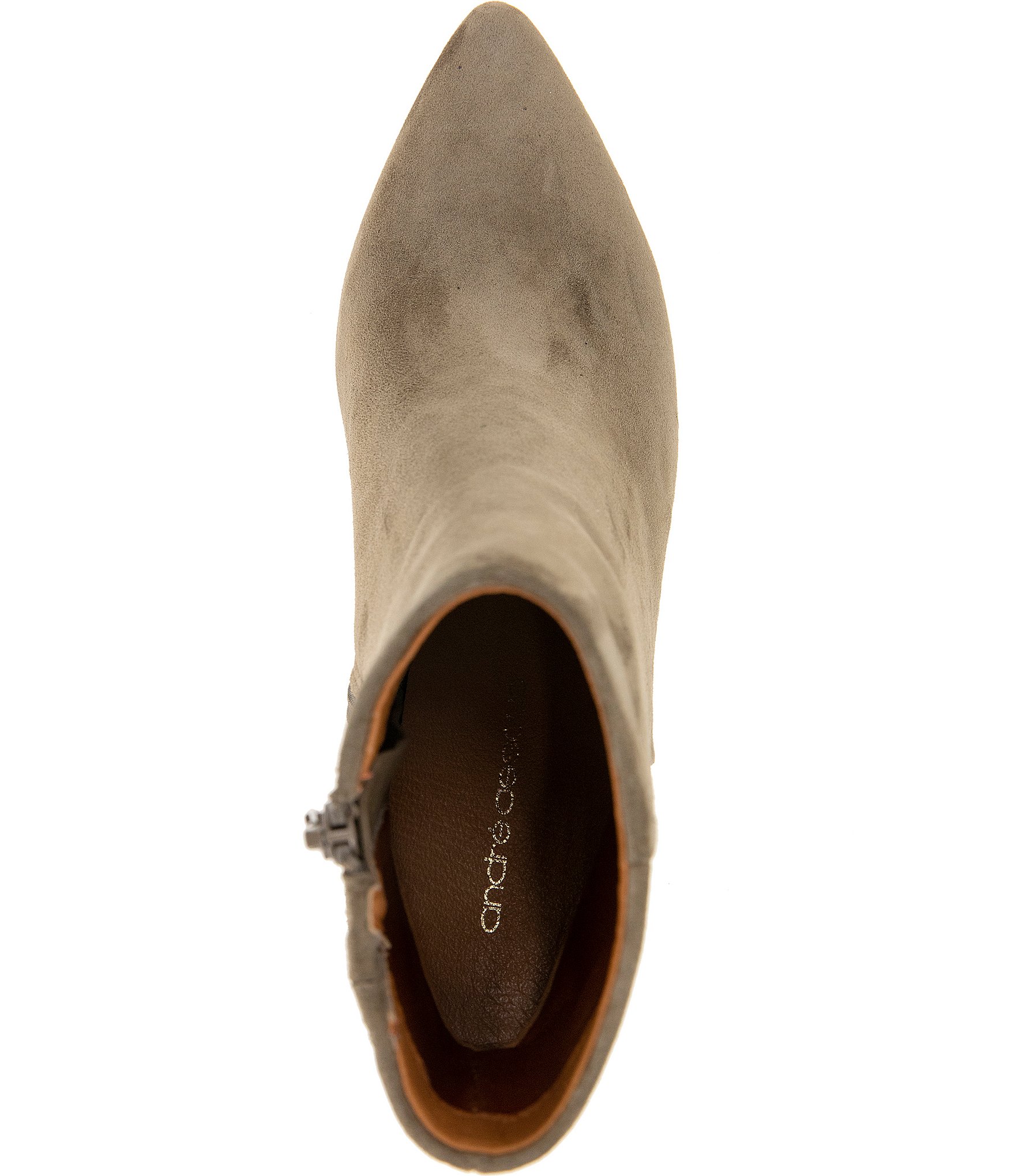 Andre Assous Winter Suede Pointed Toe Dress Booties