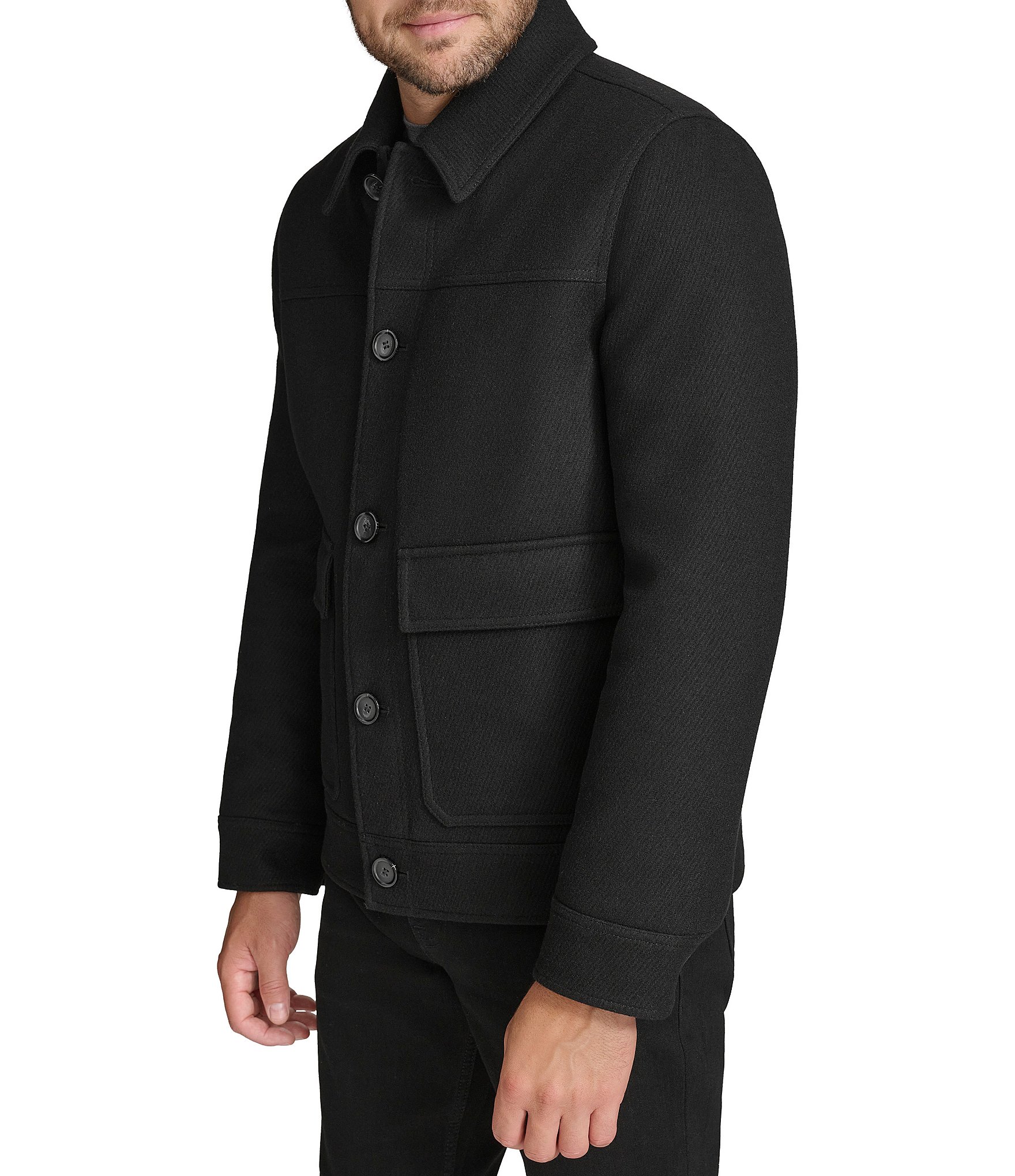 Andrew Marc Warwick Wool Coat