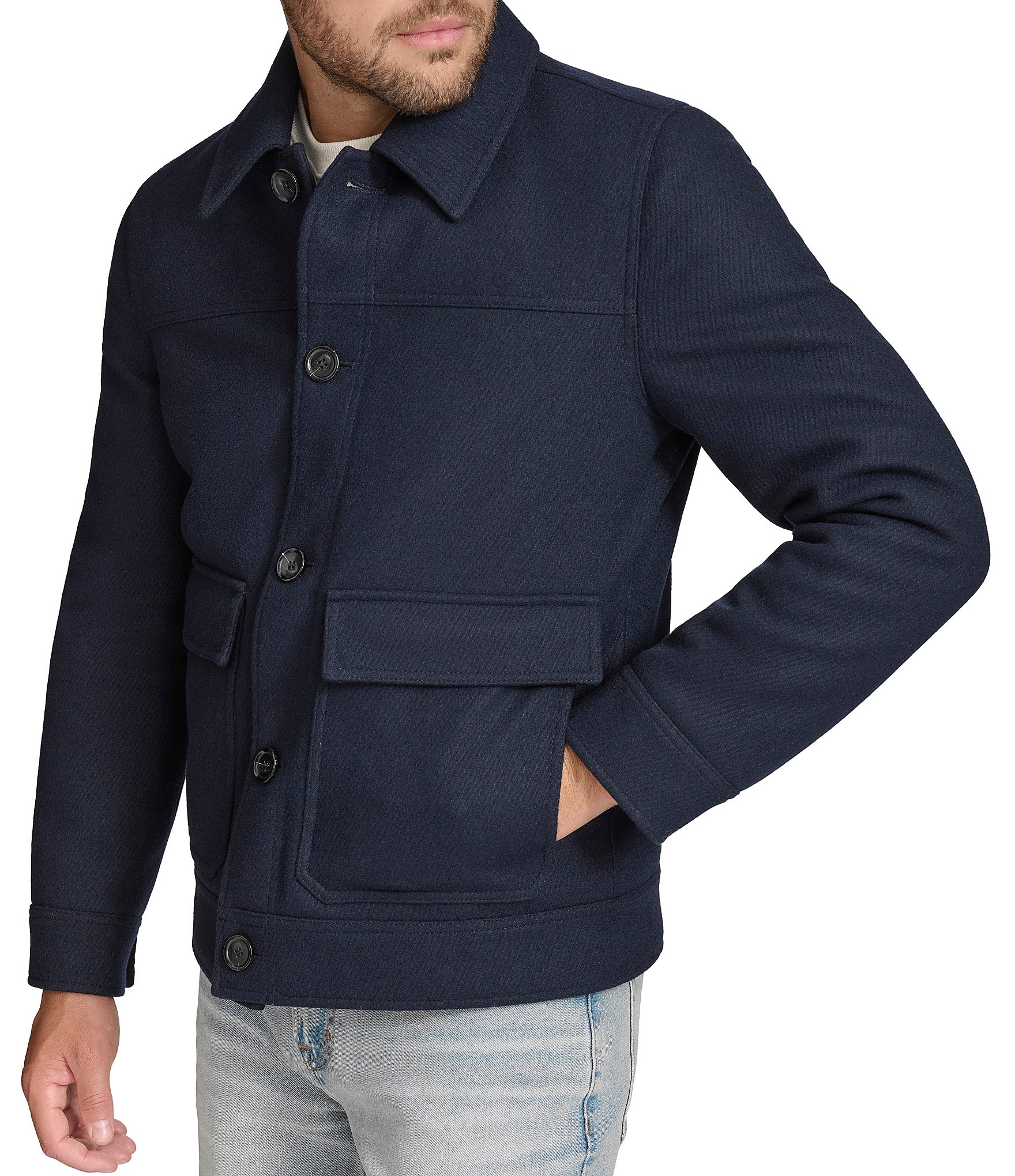 Andrew Marc Warwick Wool Coat