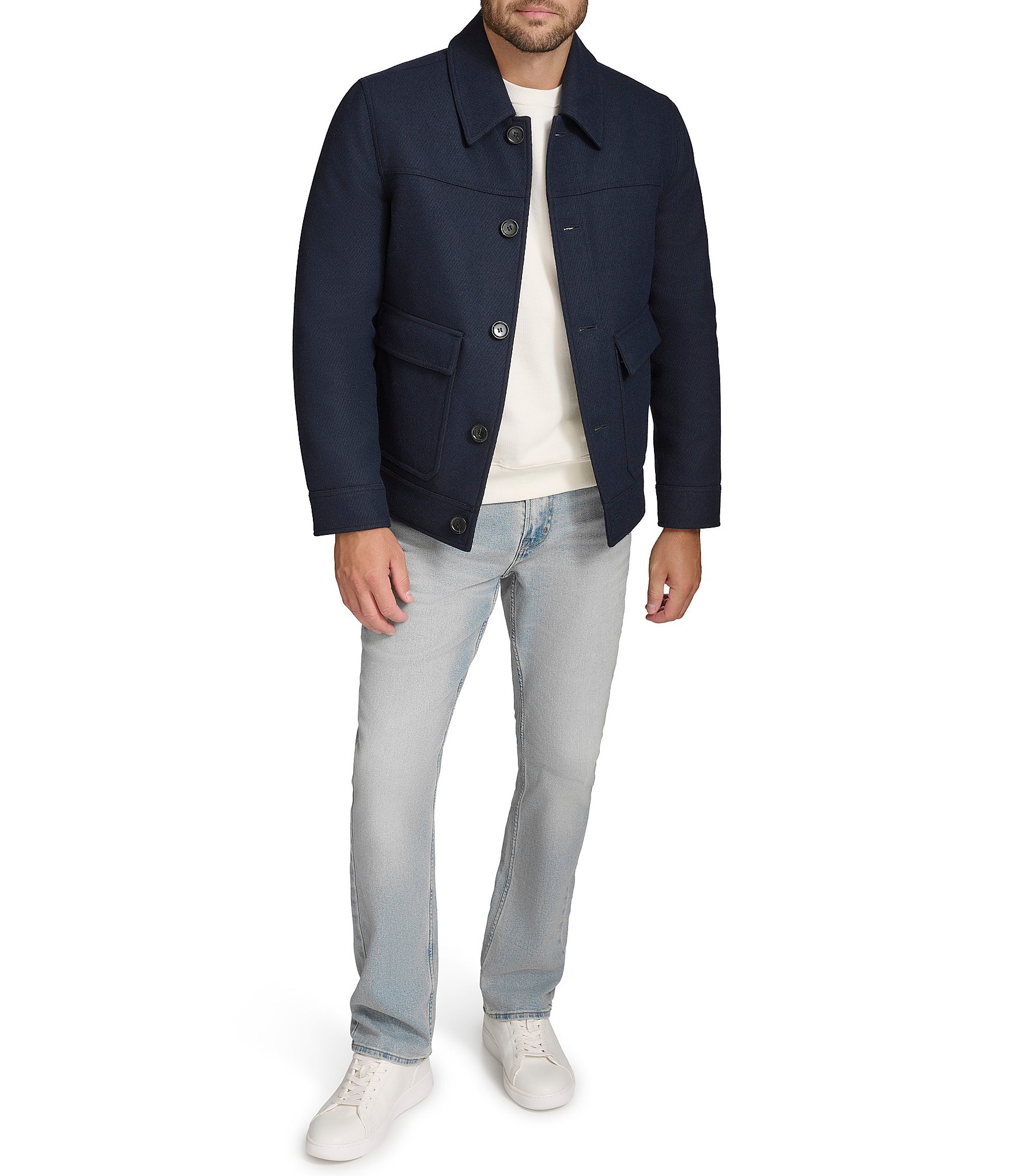 Andrew Marc Warwick Wool Coat