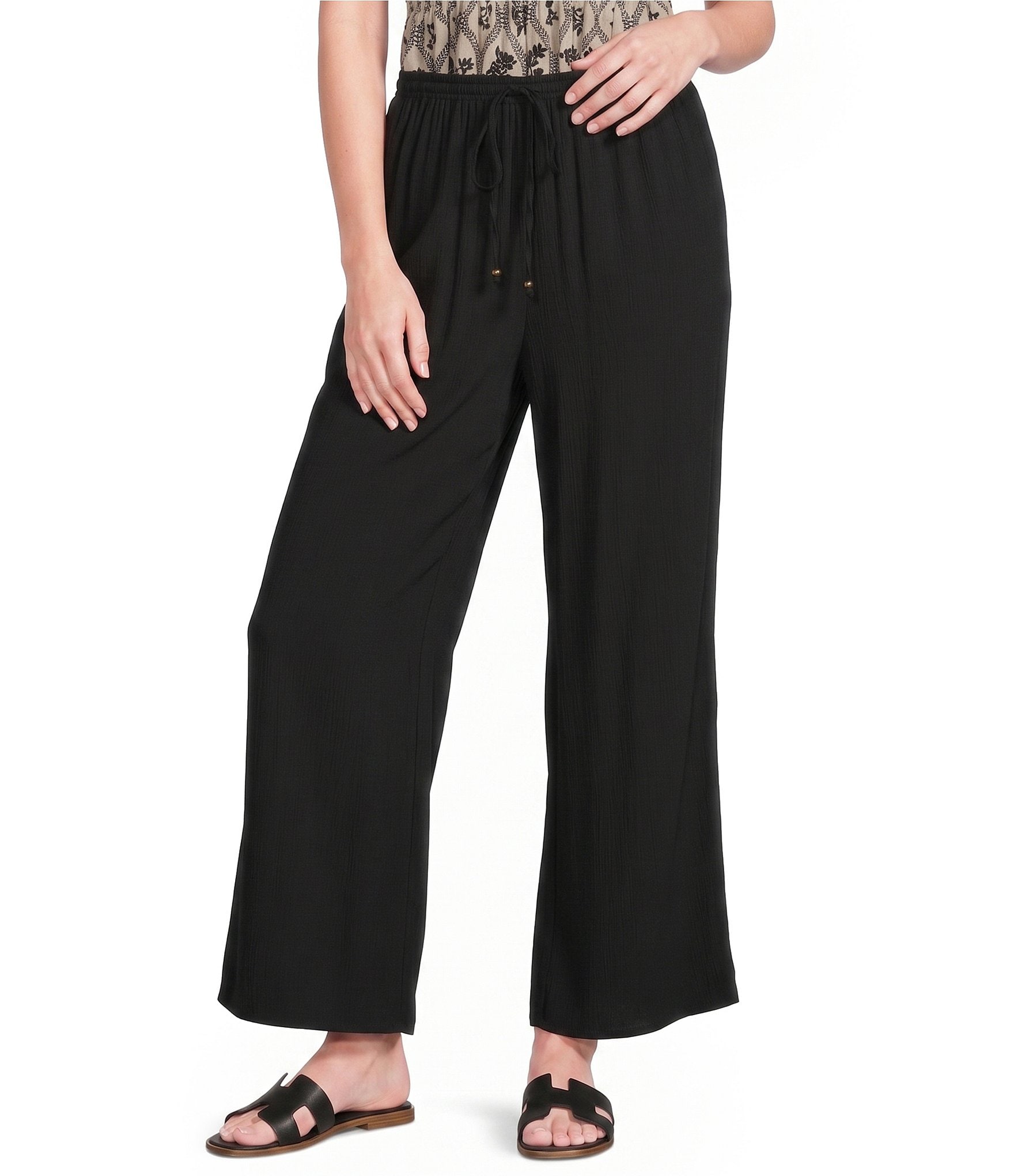 Angie Drawstring Wide Leg Pant