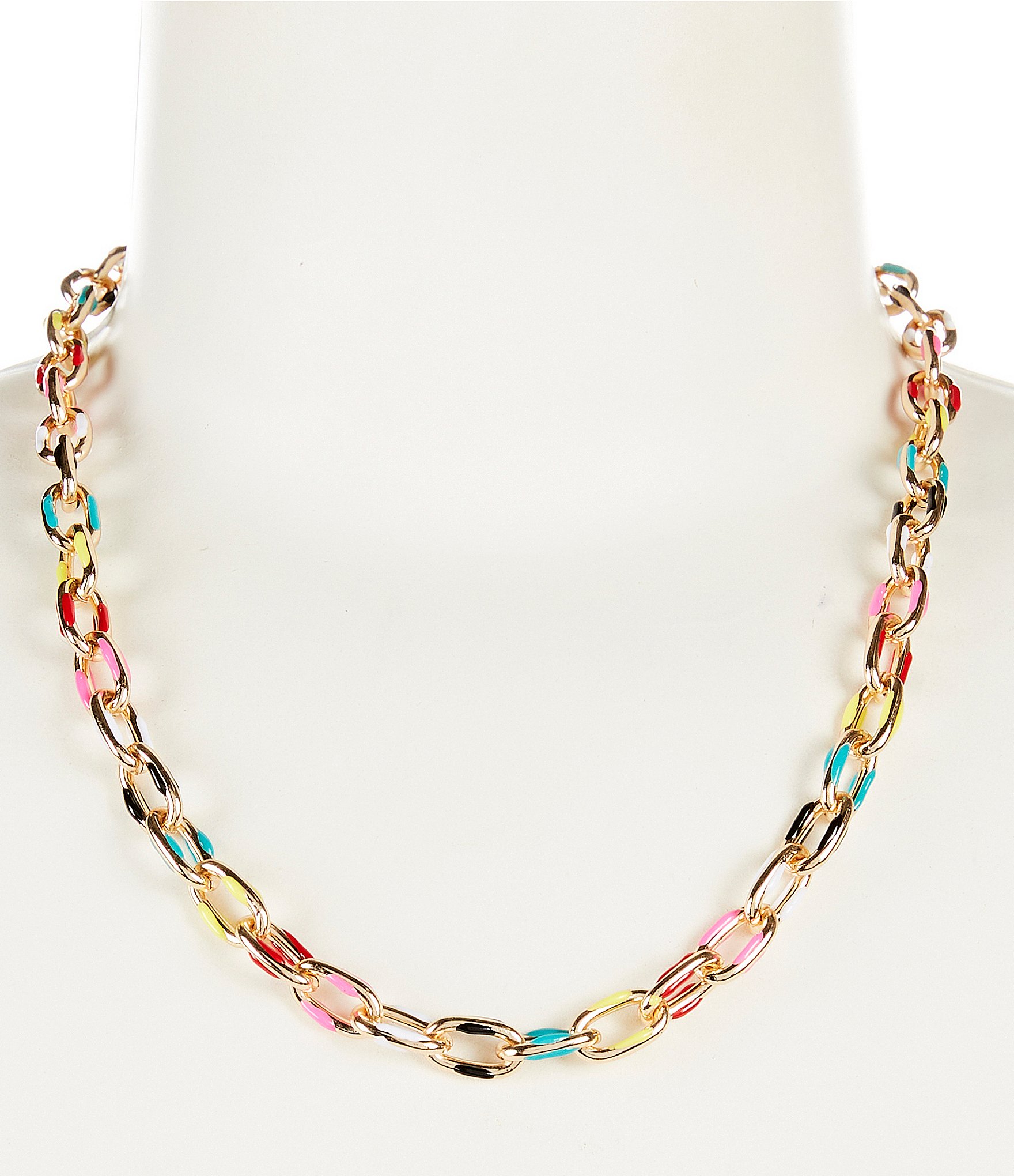 Anna & Ava Coated Link Chain Necklace