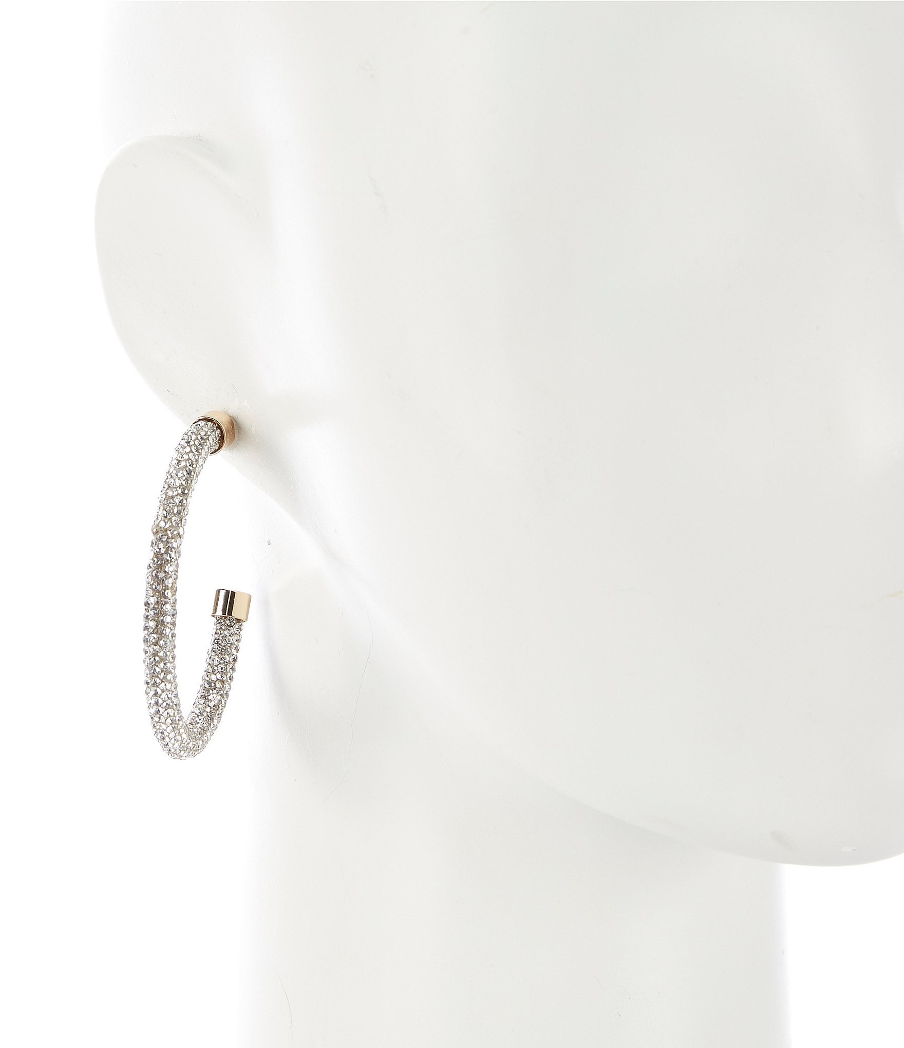 Anna & Ava Crystal Hoop Earrings