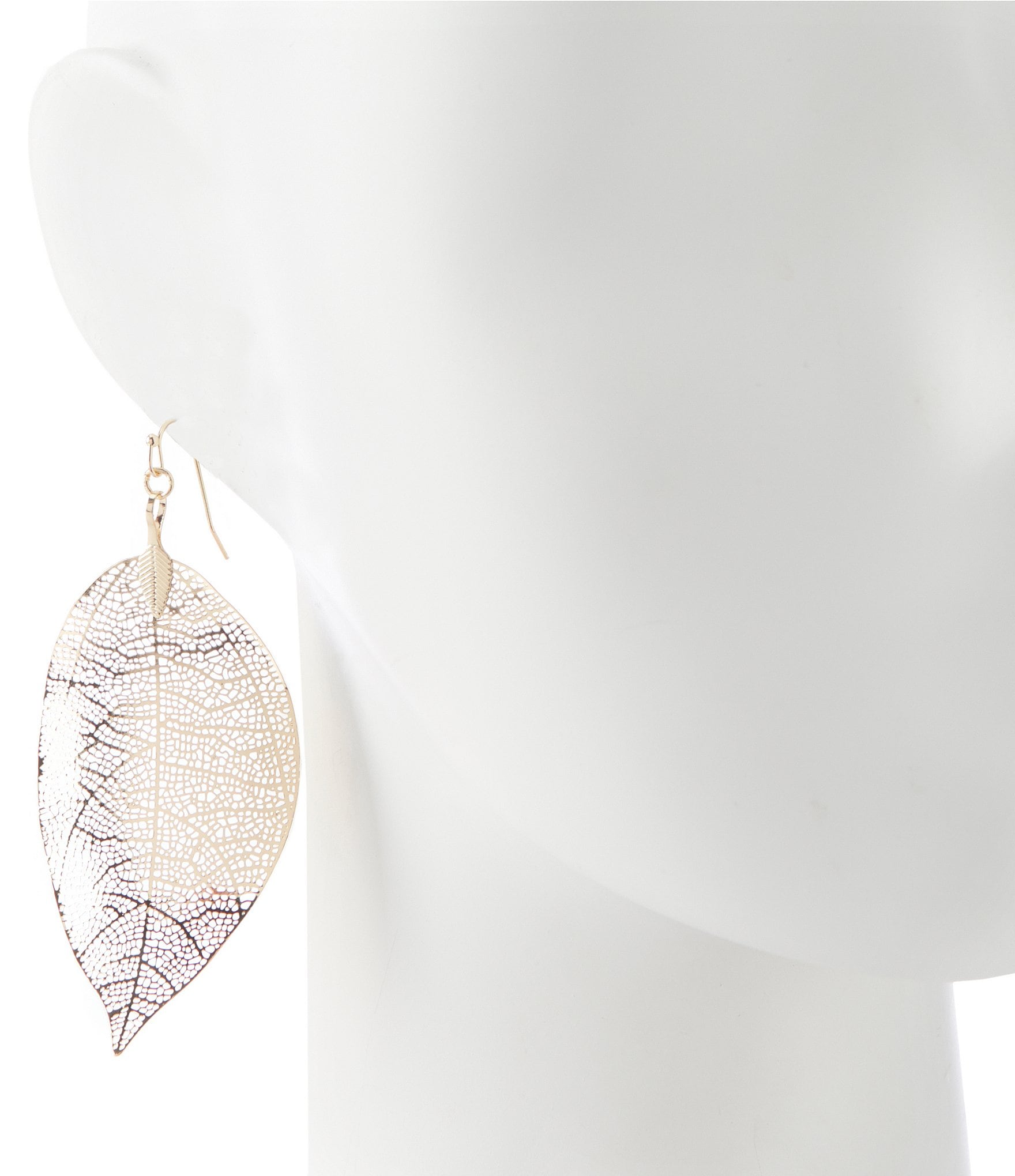 Anna & Ava Darla Leaf Statement Earrings