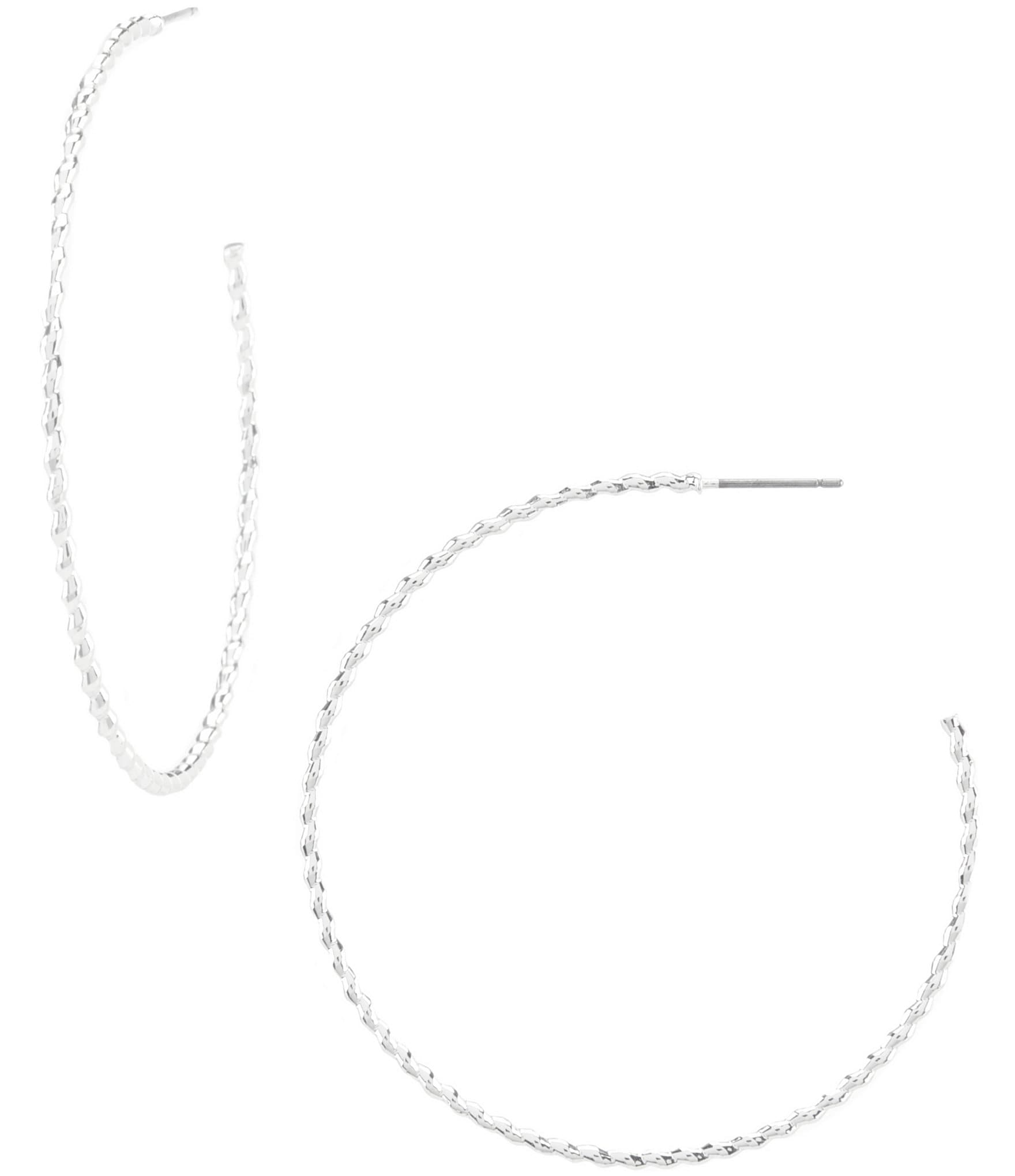 Anna & Ava Donna Hoop Earrings