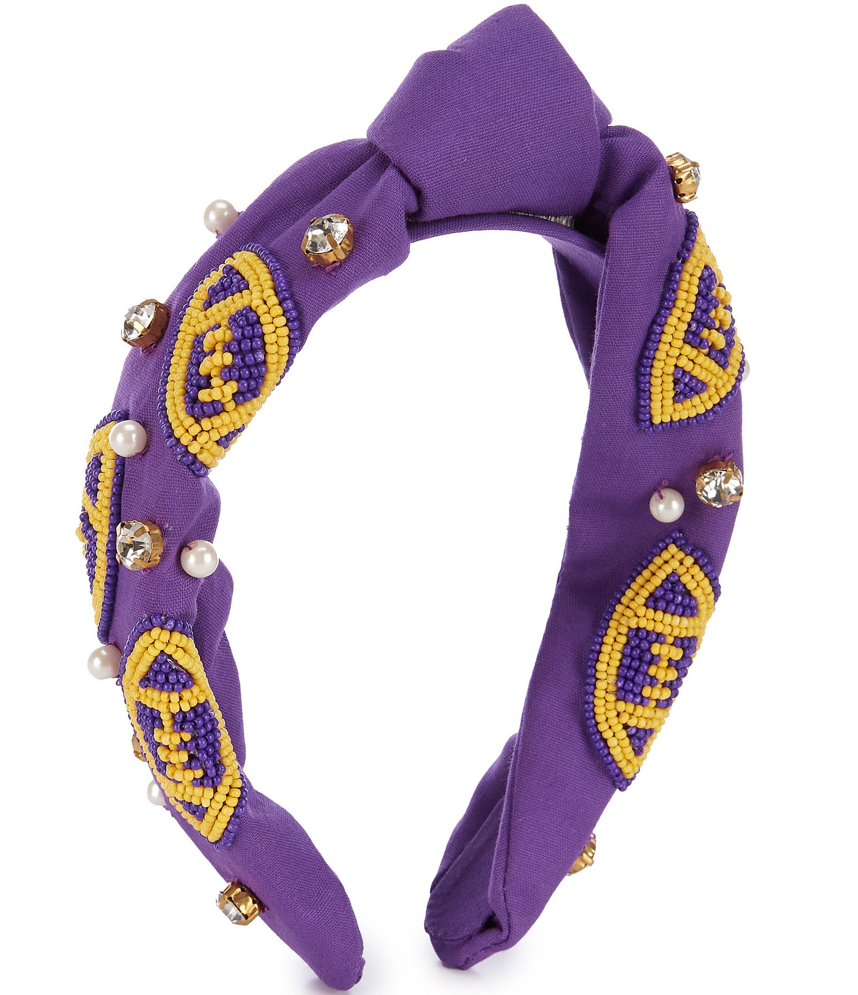 Anna & Ava Embellished Football Headband