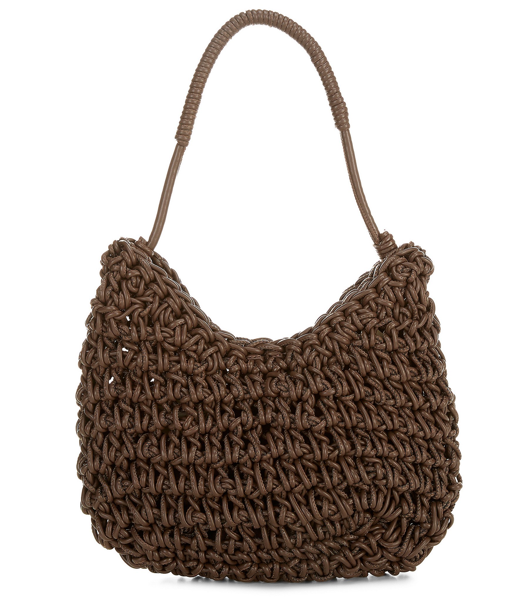 Anna & Ava Felicity Mini Woven Hobo Shoulder Bag