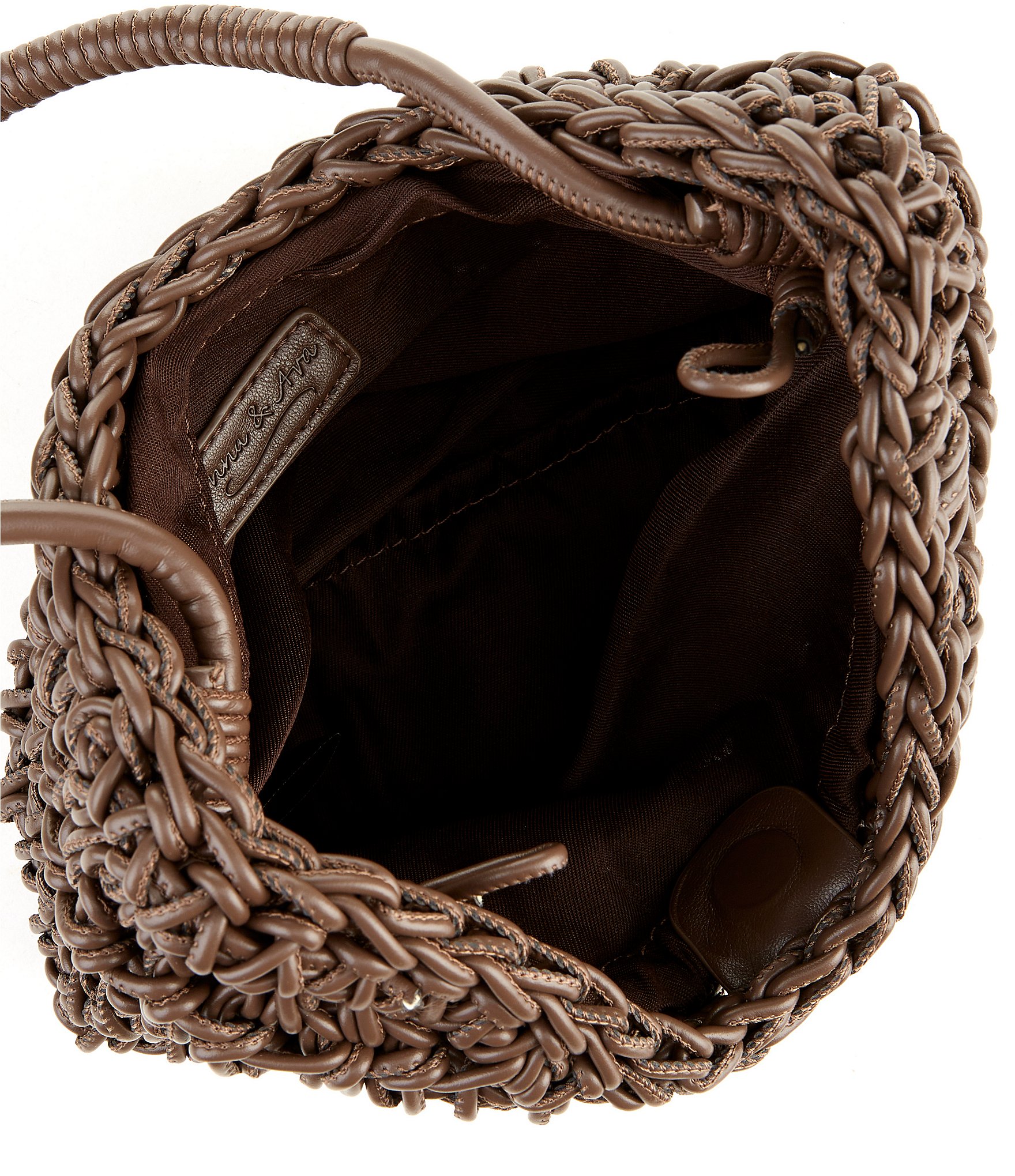 Anna & Ava Felicity Mini Woven Hobo Shoulder Bag