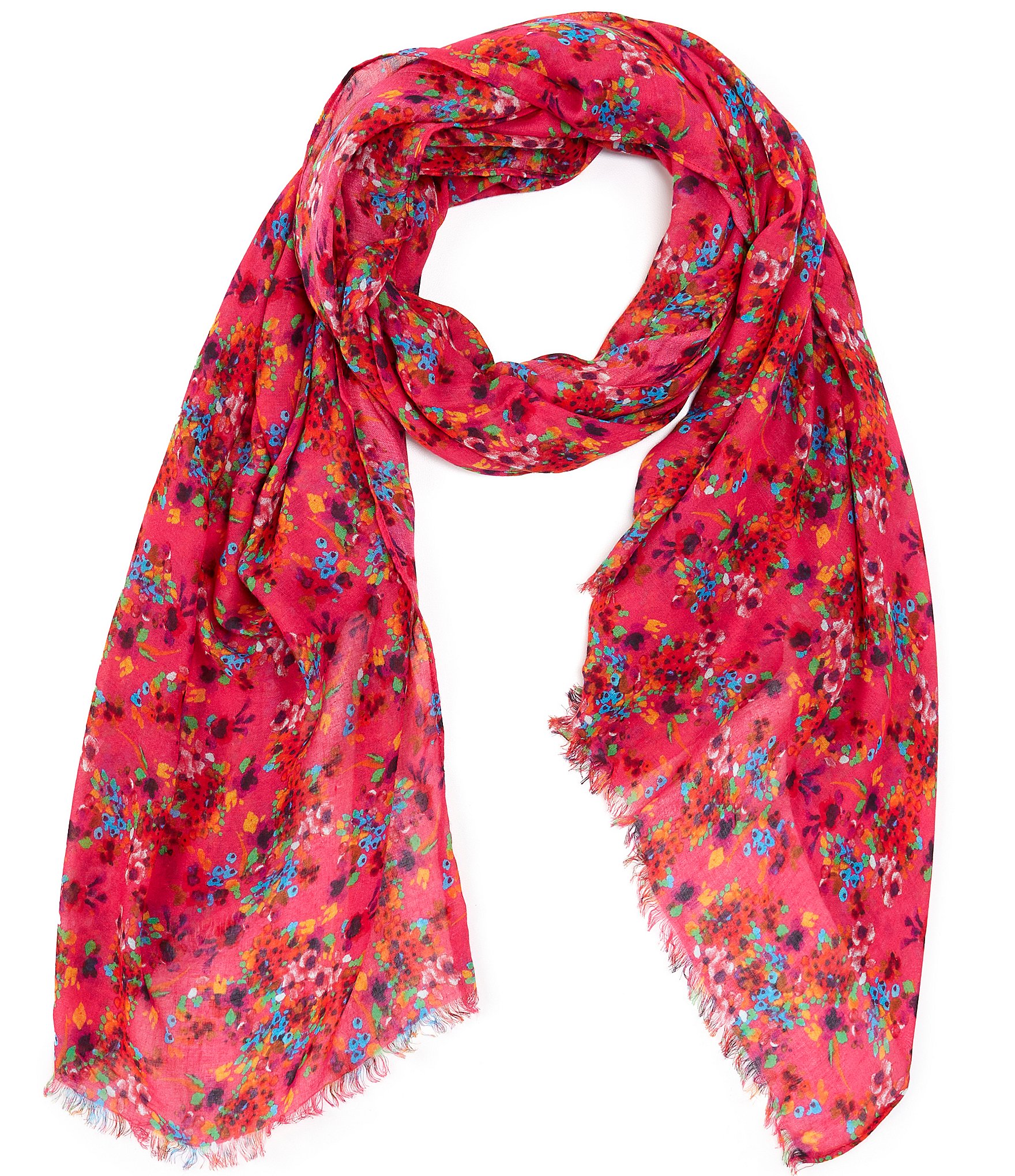 Anna And Ava Floral Oblong Scarf Dillards