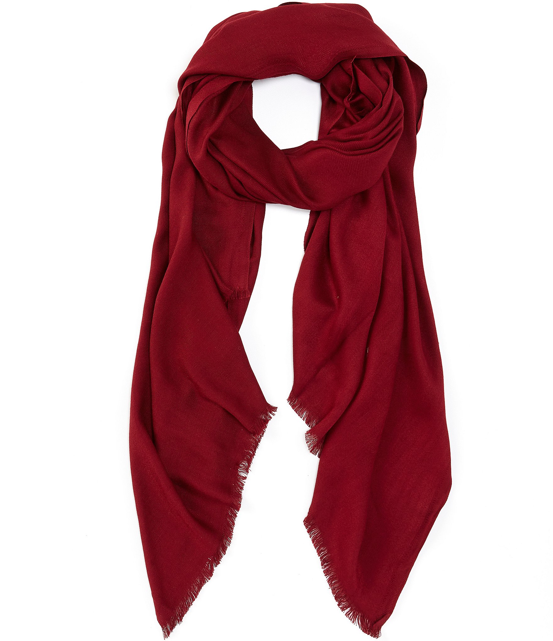 Anna & Ava Fringe Oblong Scarf