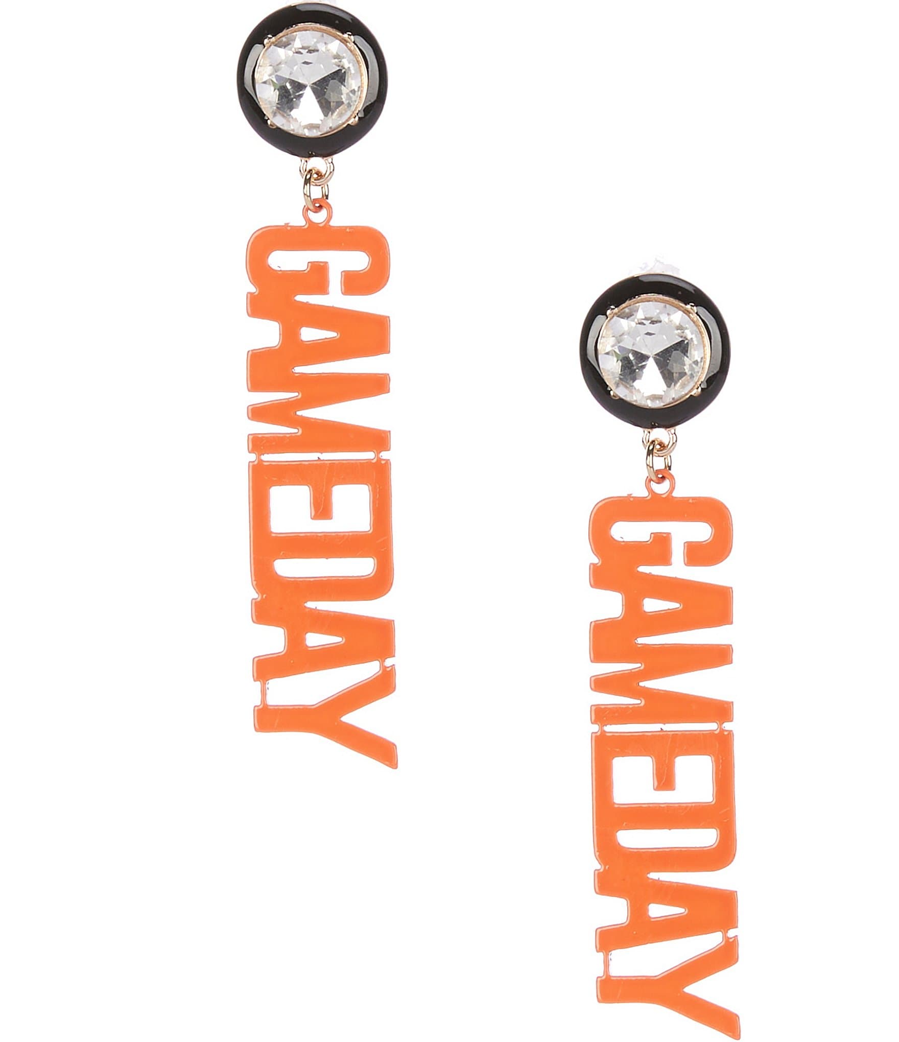 Anna & Ava Gameday Stone Statement Drop Earrings