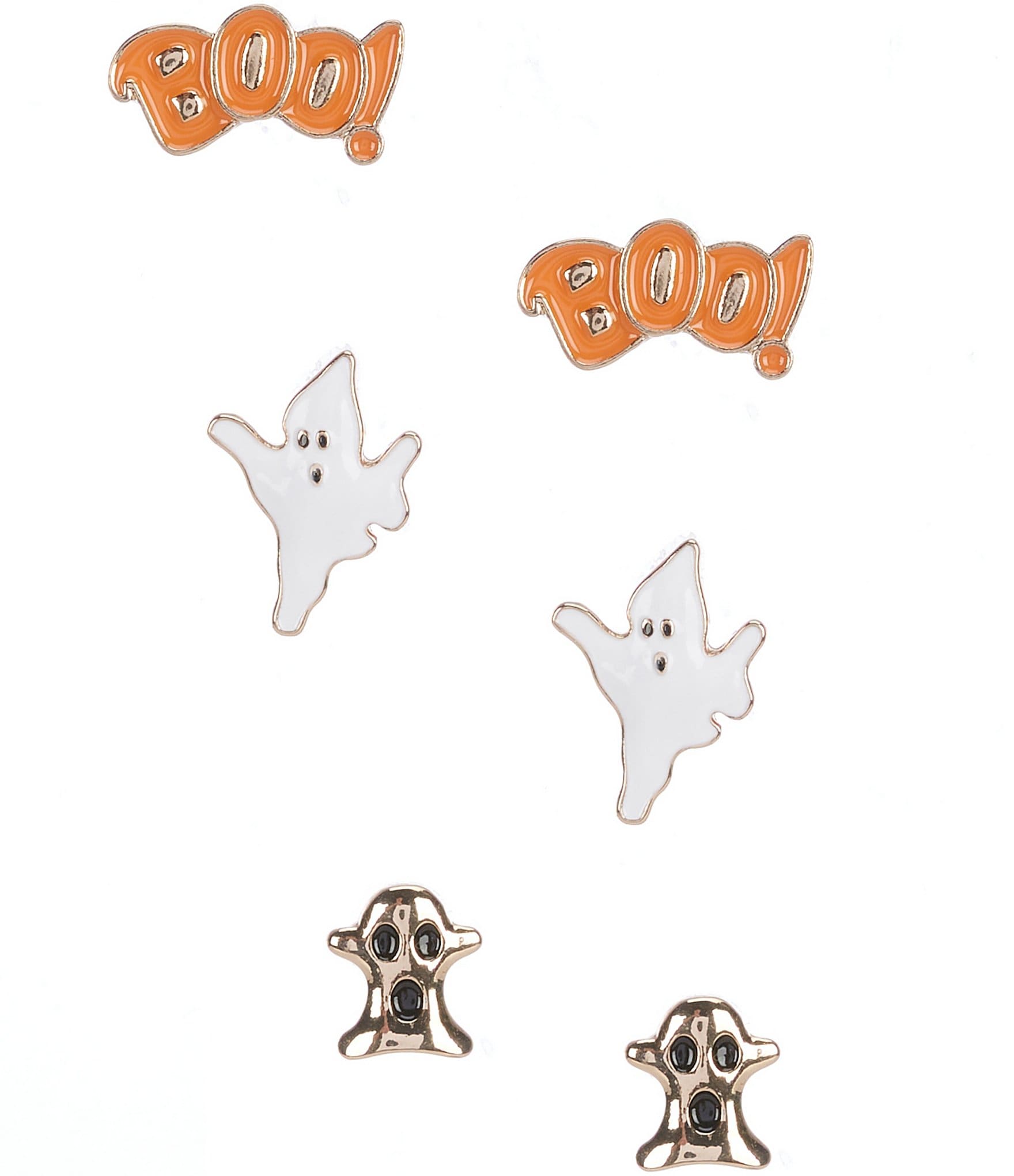 Anna & Ava Ghost Stud Earring Set