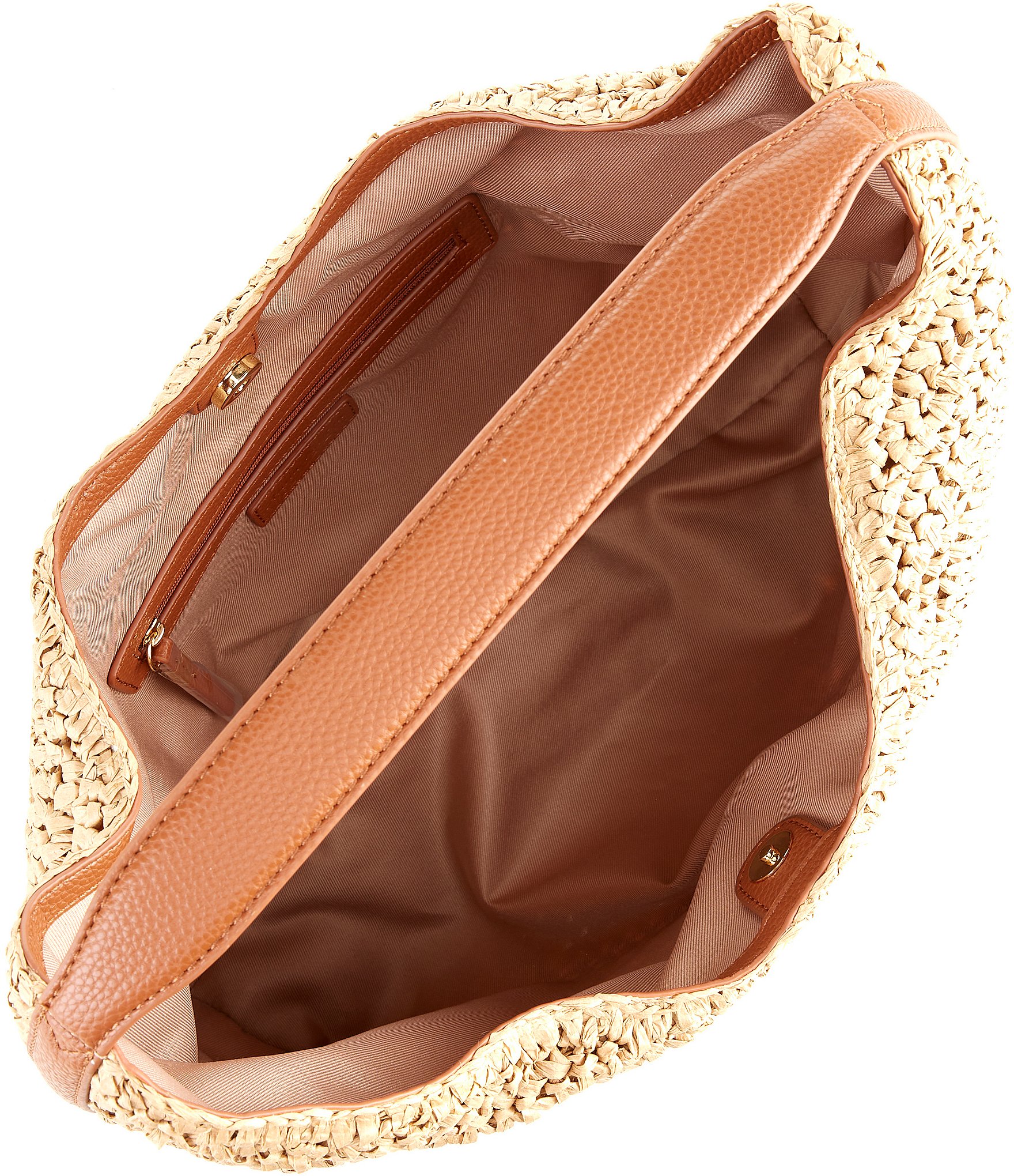 Anna & Ava Lillian Med Straw Hobo Bag