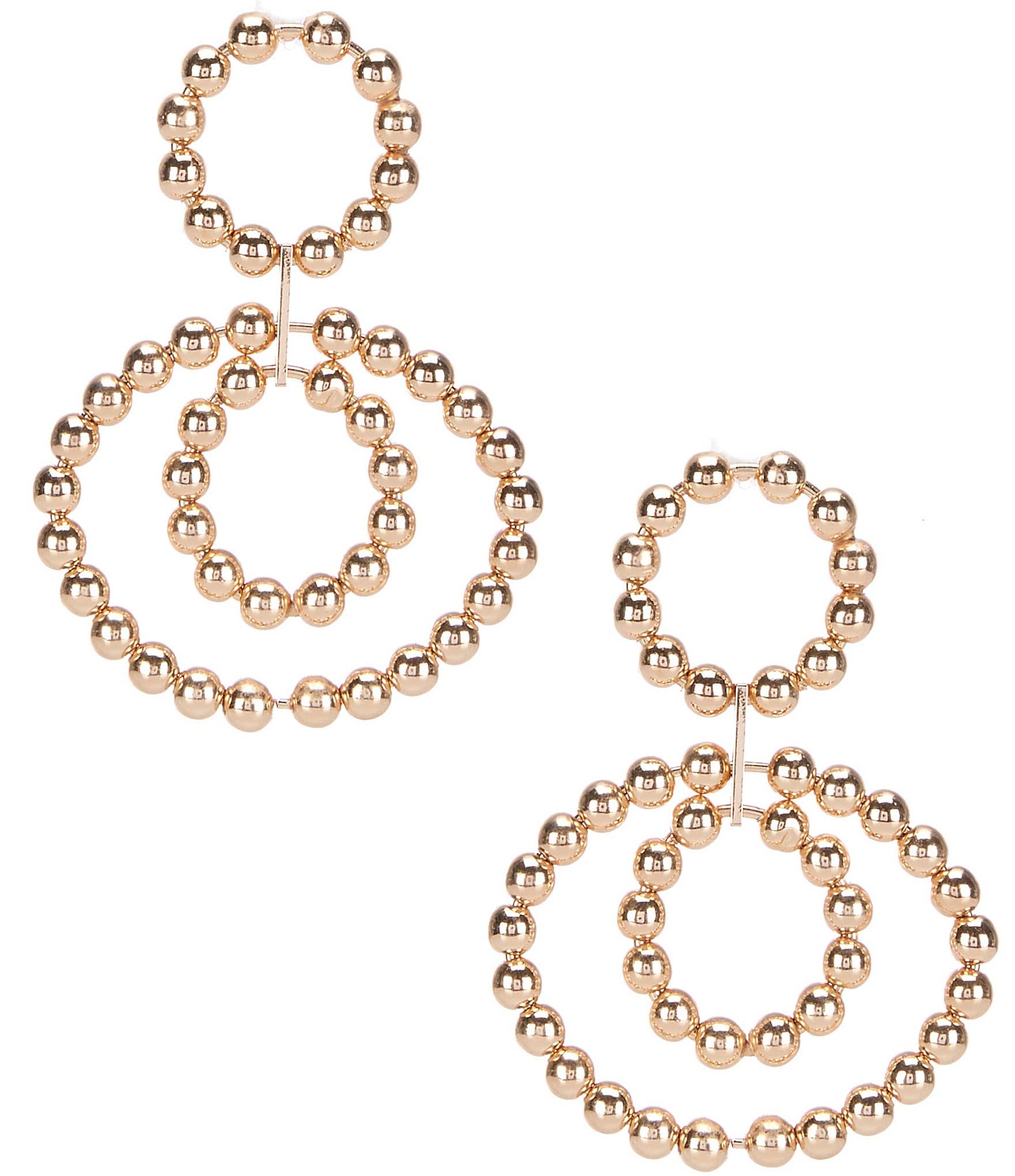 Anna & Ava Multi Circle Drop Earrings