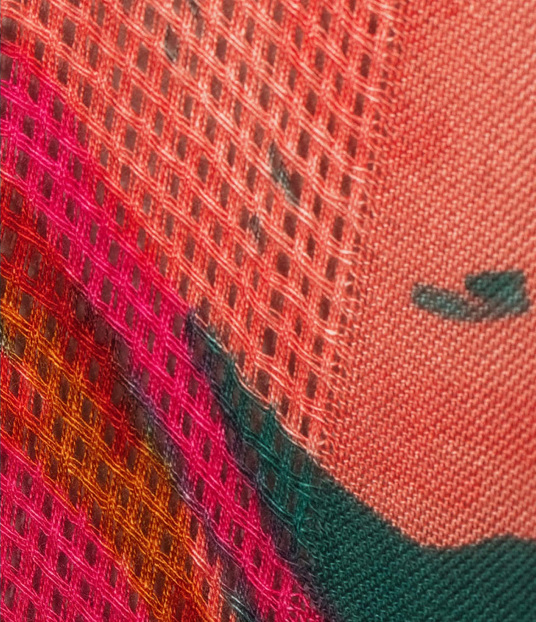 Anna & Ava Multi Tropical Palm Print Kimono