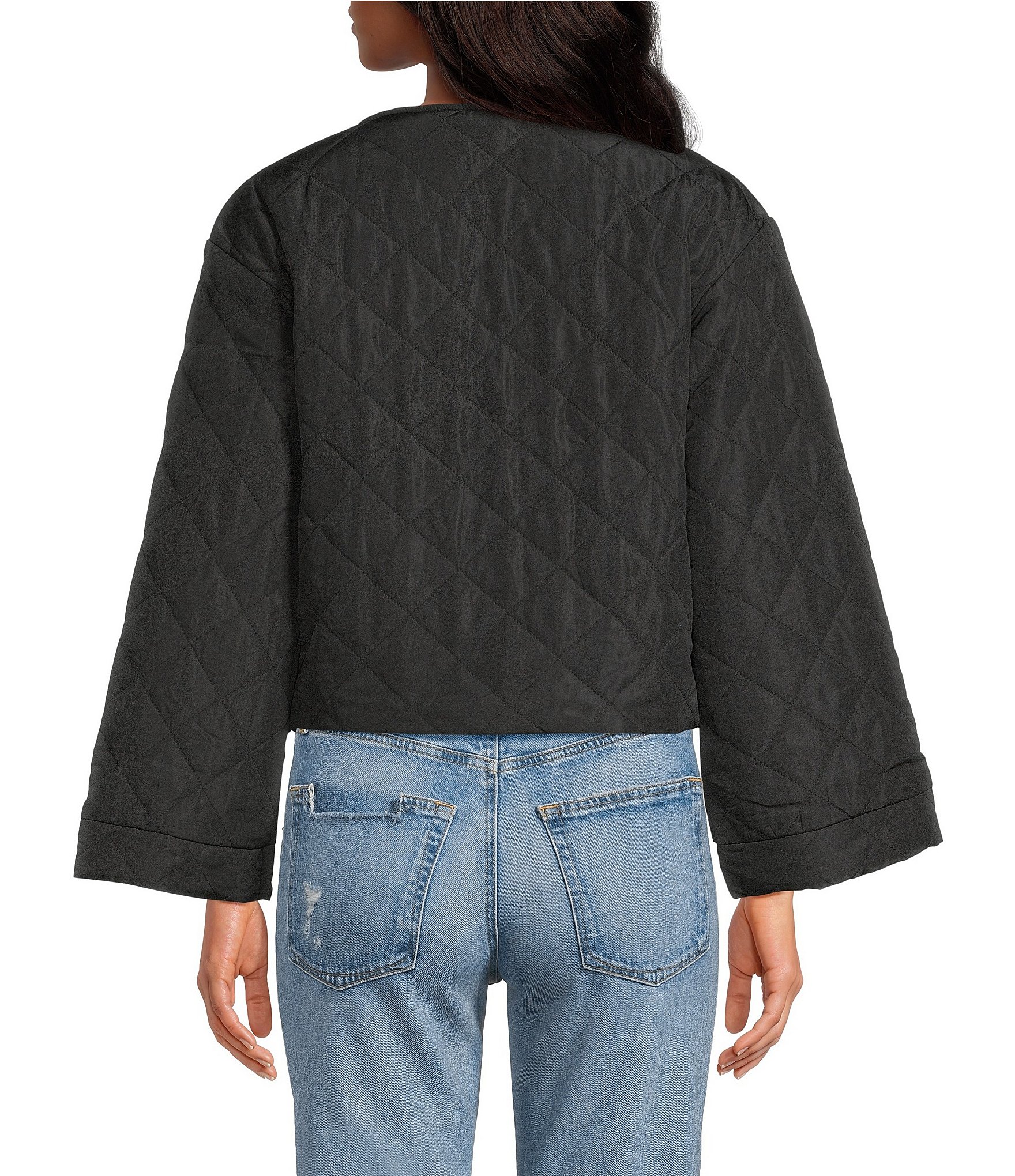 Anna & Ava Quilted Jacket with Removable Hoodie Dickey
