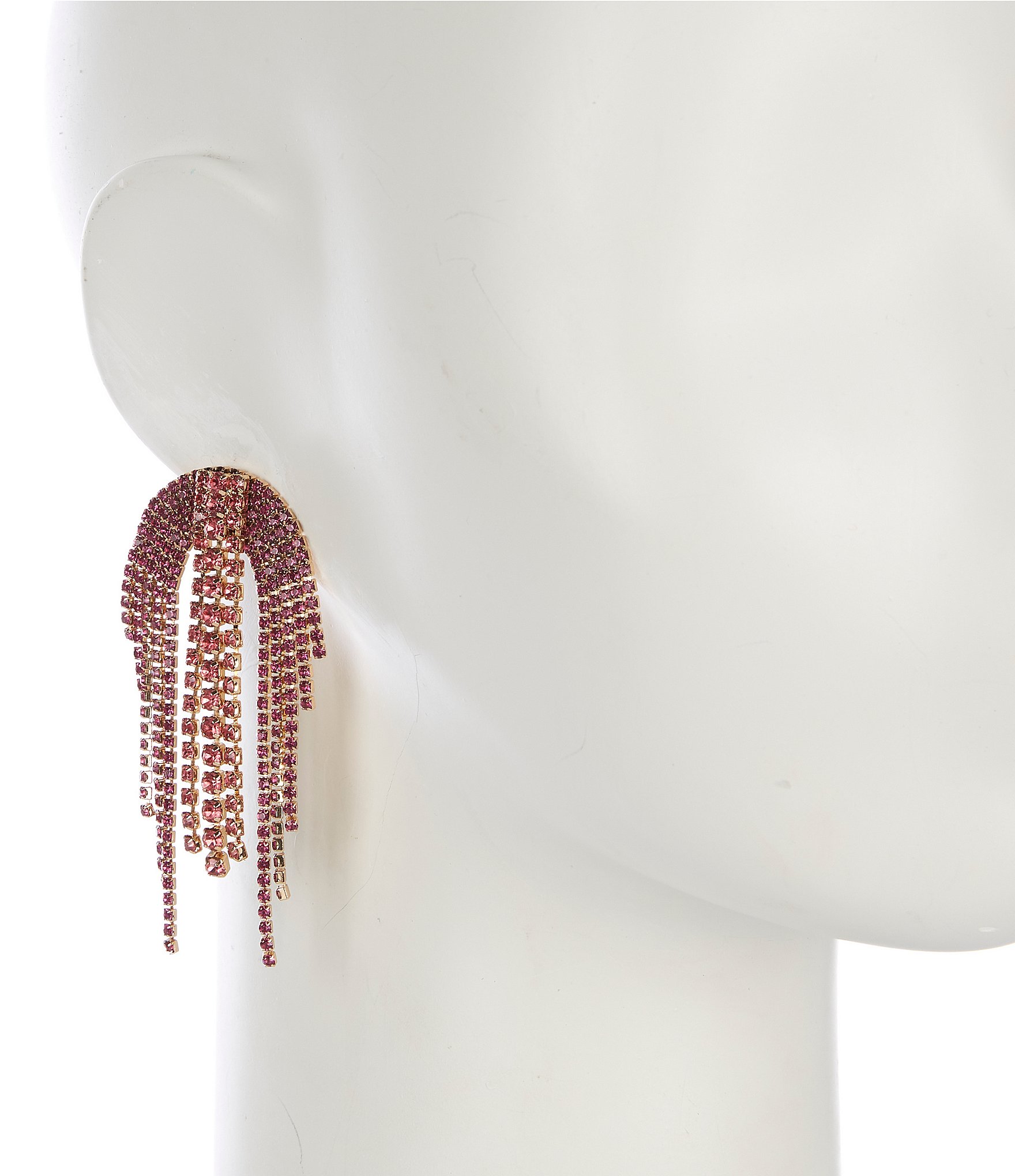 Anna & Ava Rhinestone Cascade Drop Earrings