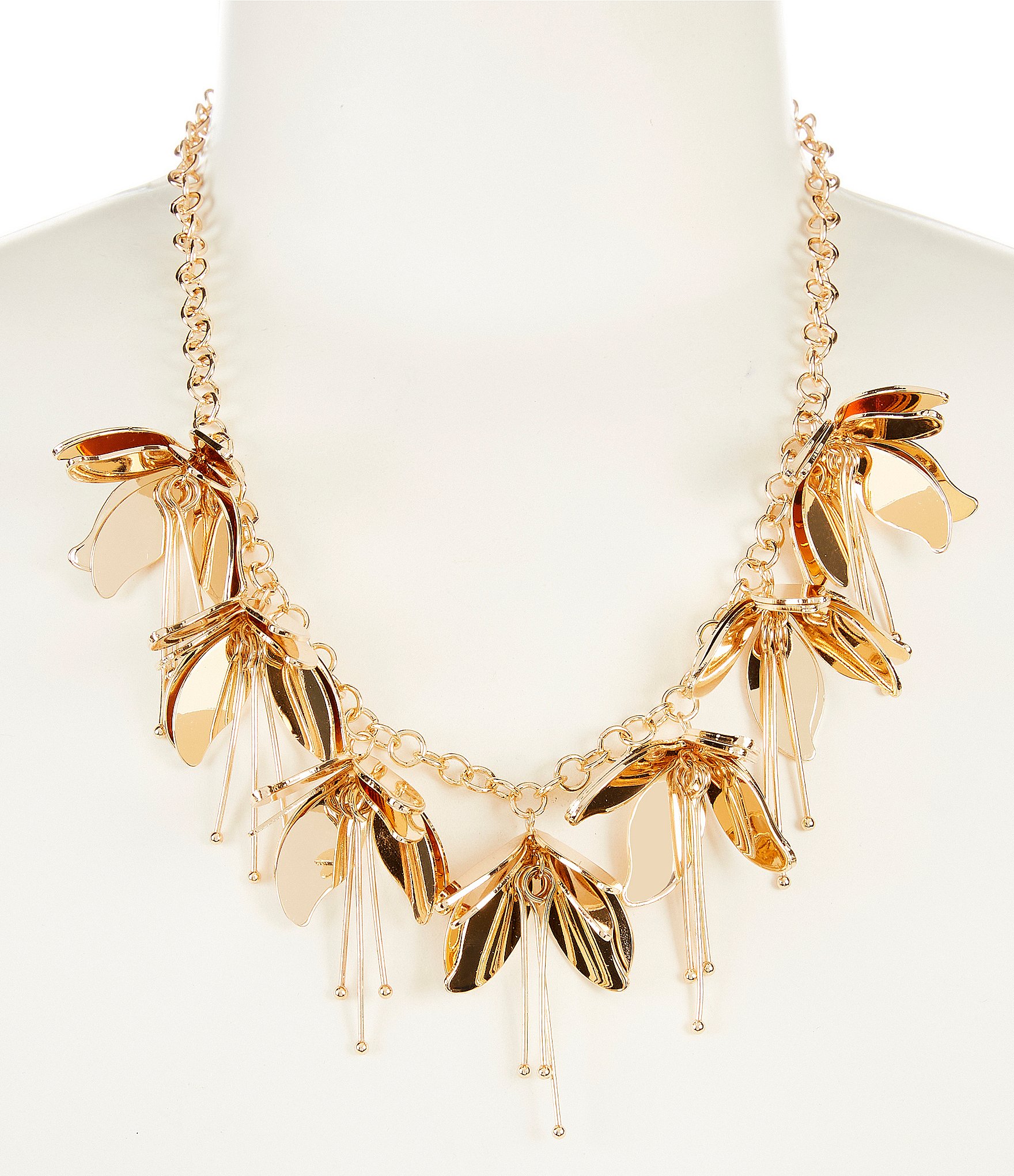 Anna & Ava Shaky Flower Statement Necklace