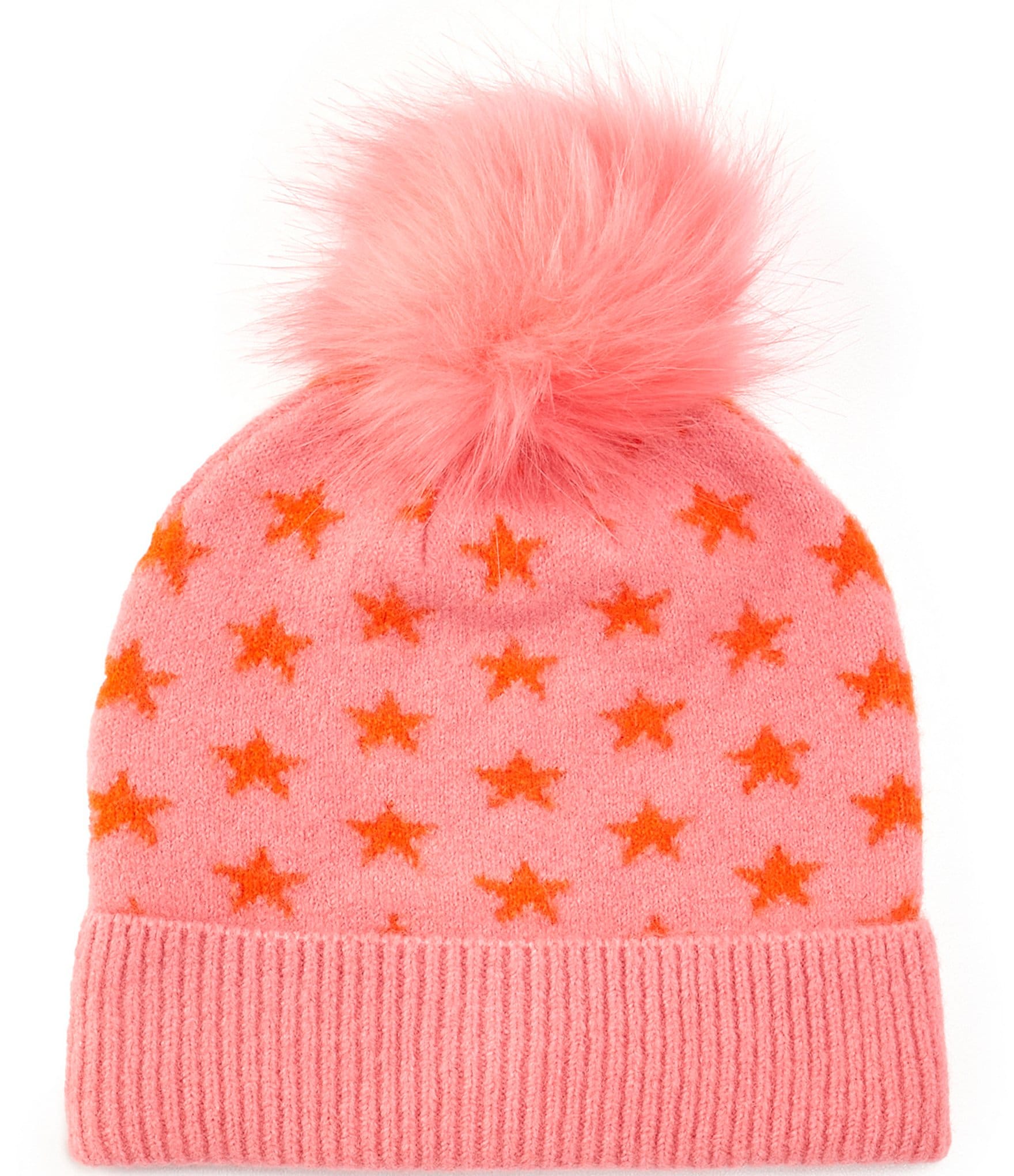 Anna & Ava Star Pom Knit Beanie