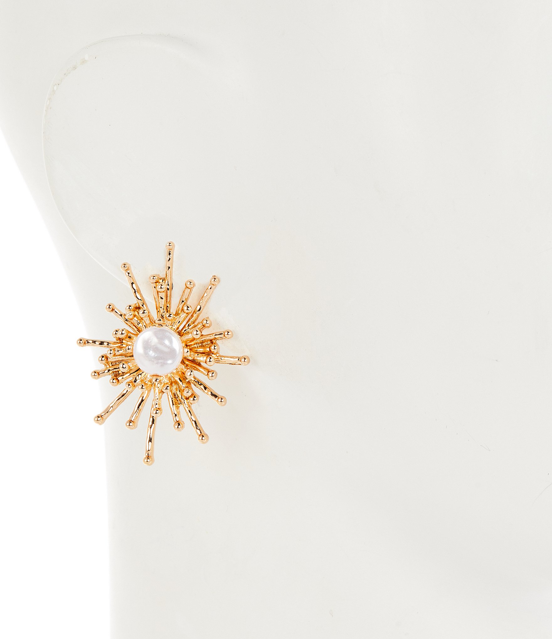 Anna & Ava Statement Pearl Burst Drop Earrings